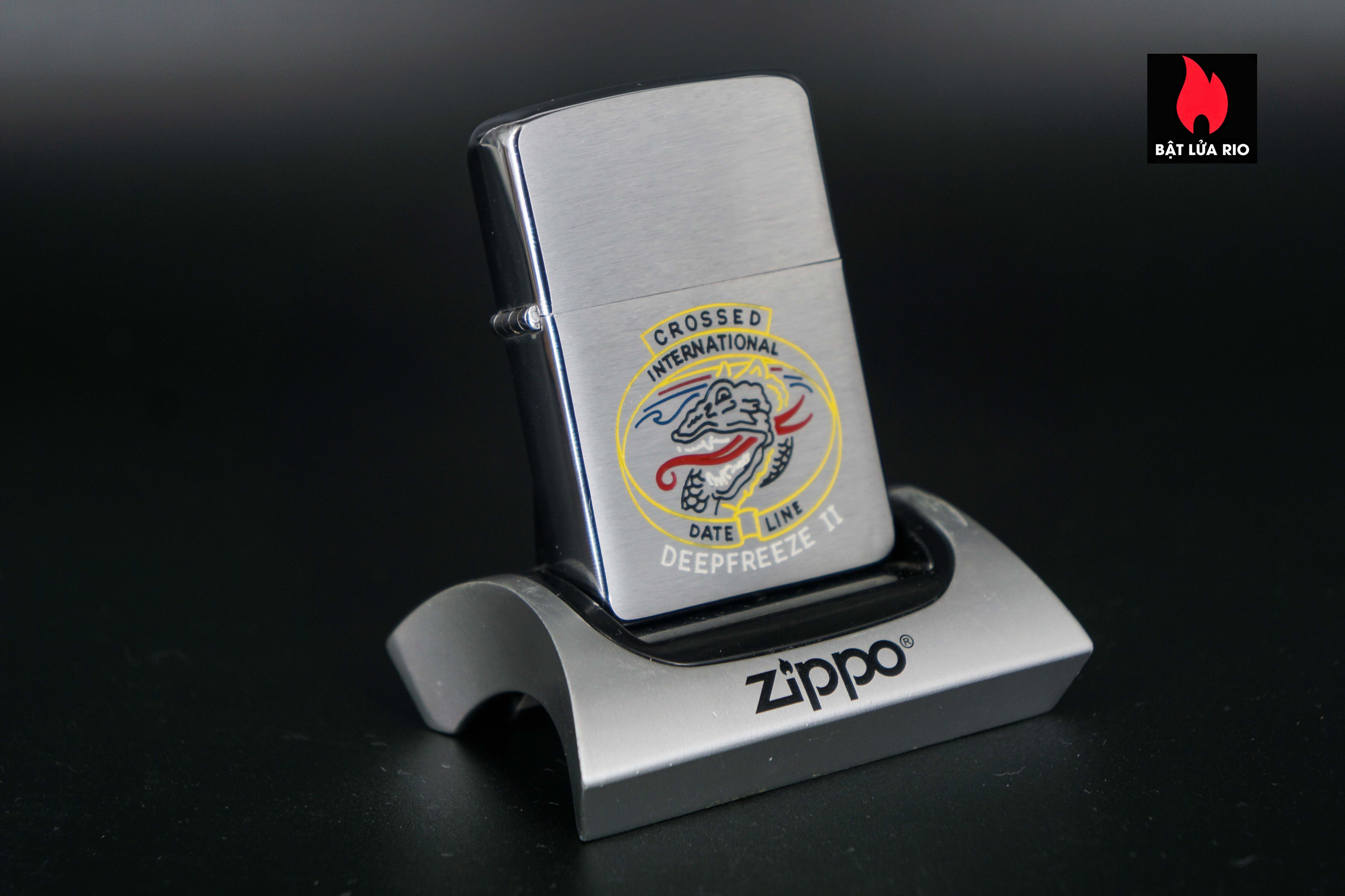 Zippo Xưa 1956 – USS Curtiss AV-4 – Deepfreeze II