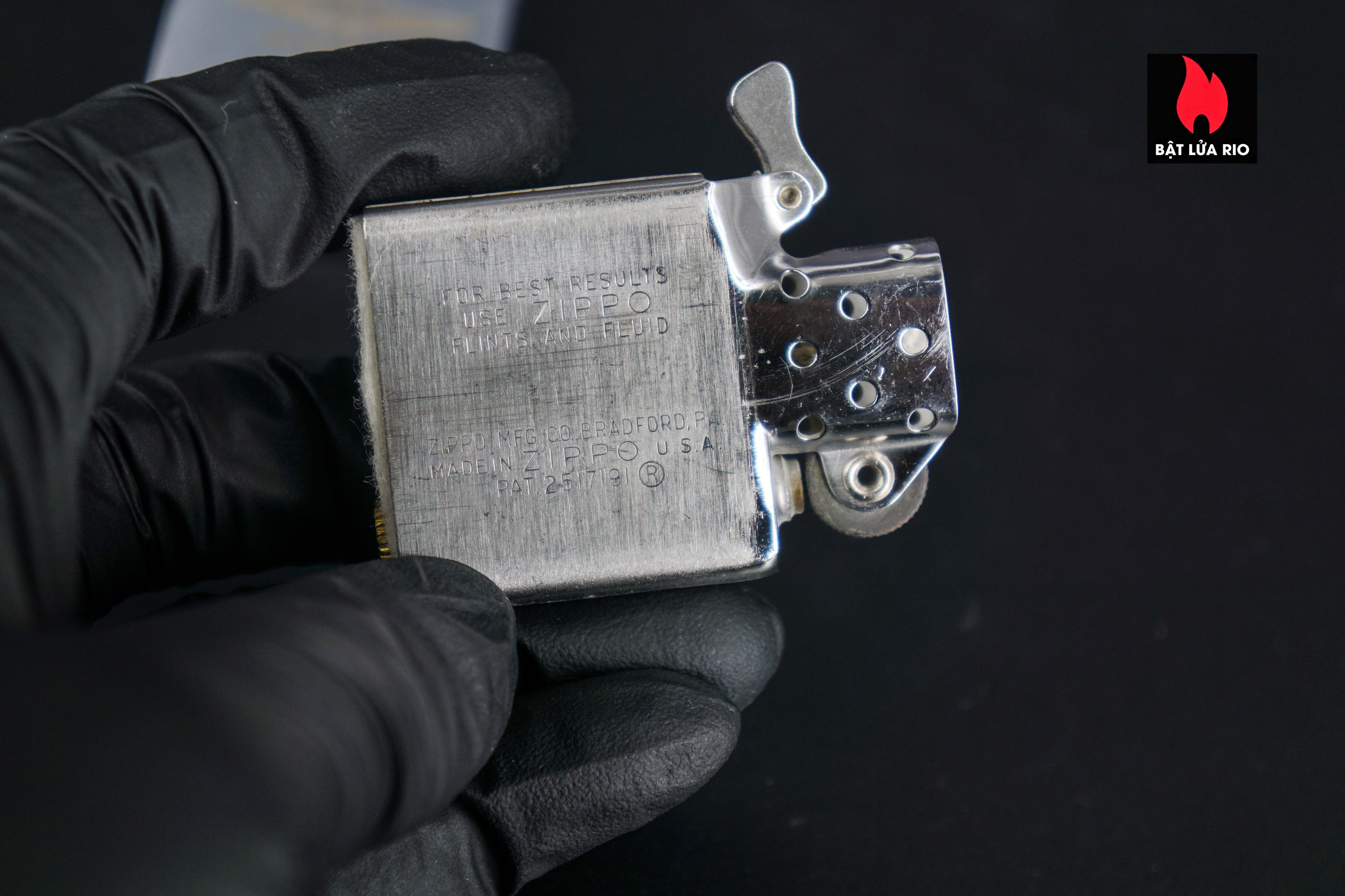 Zippo Xưa 1961 – Shell Aden 61 Zippo Xưa 1961 – Shell Aden 13