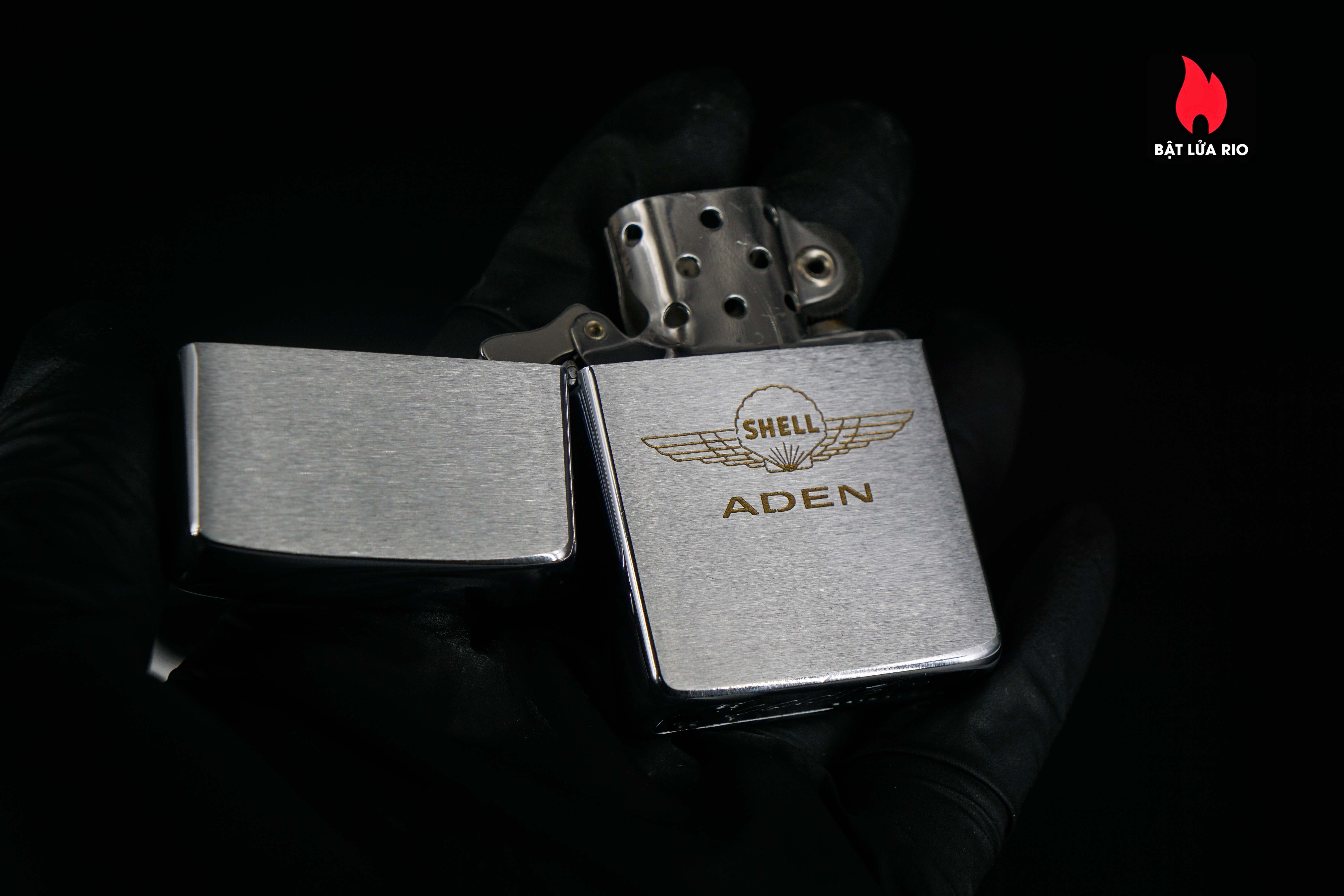 Zippo Xưa 1961 – Shell Aden 65 Zippo Xưa 1961 – Shell Aden 17