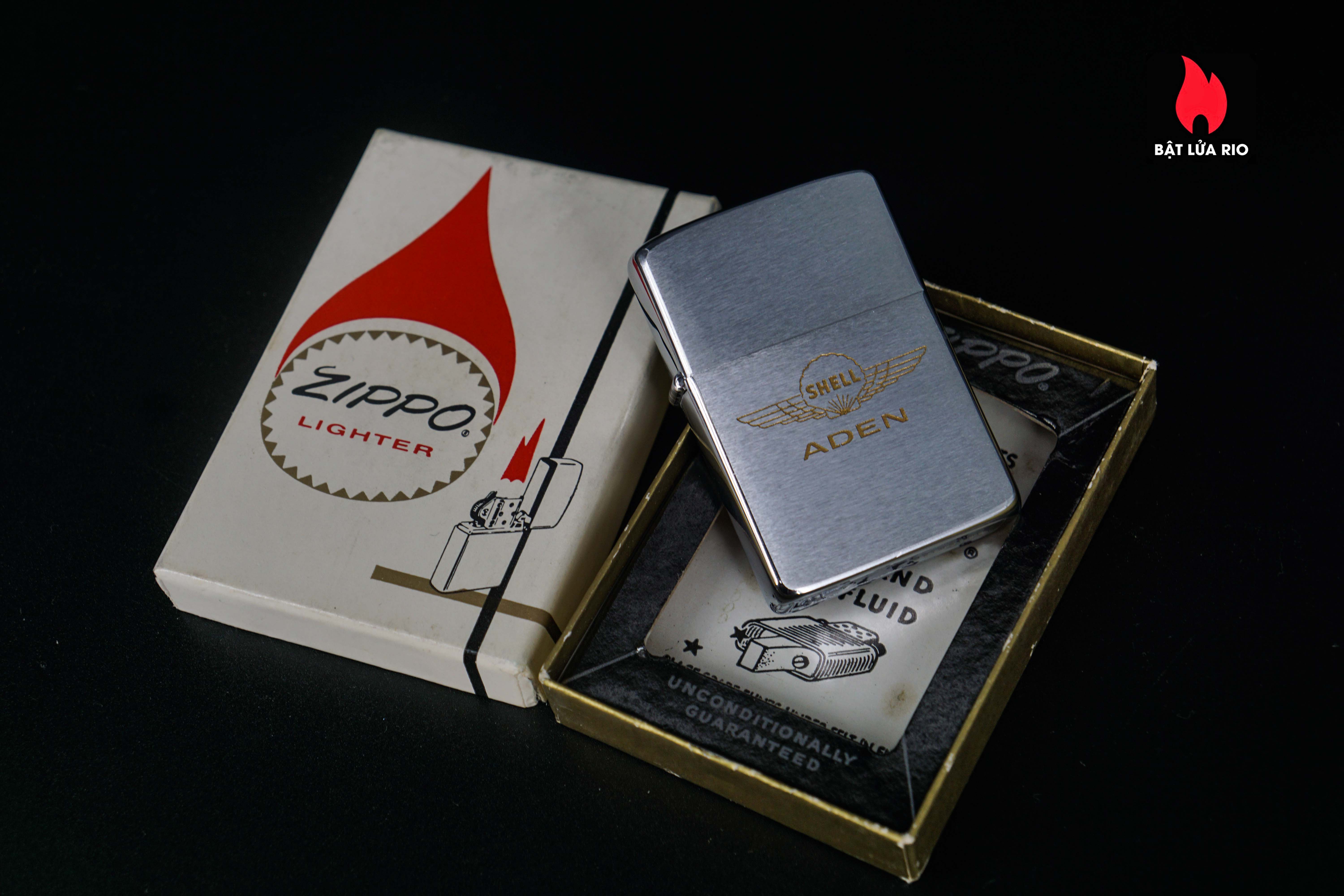 Zippo Xưa 1961 – Shell Aden 49 Zippo Xưa 1961 – Shell Aden 2