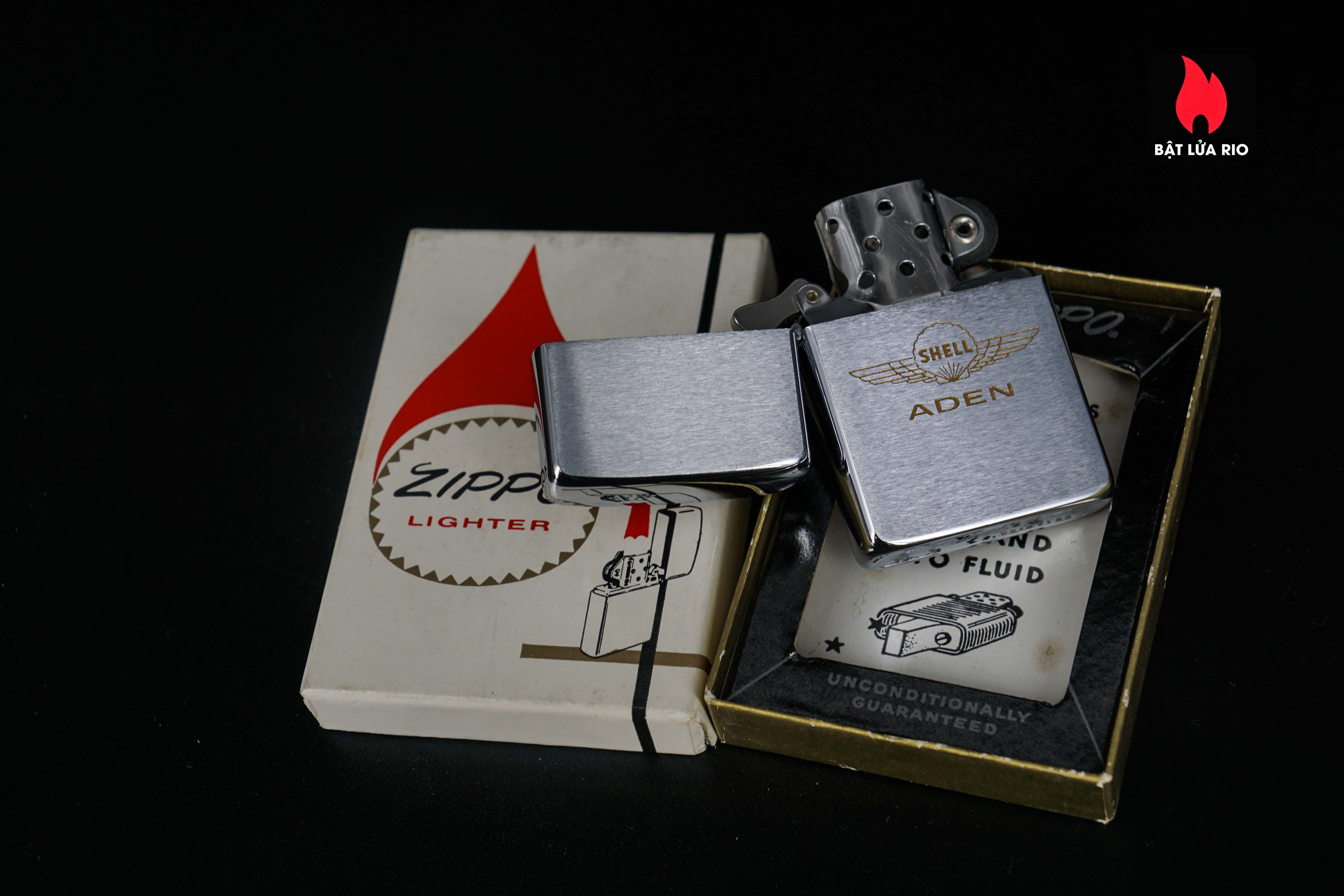 Zippo Xưa 1961 – Shell Aden 50 Zippo Xưa 1961 – Shell Aden 3