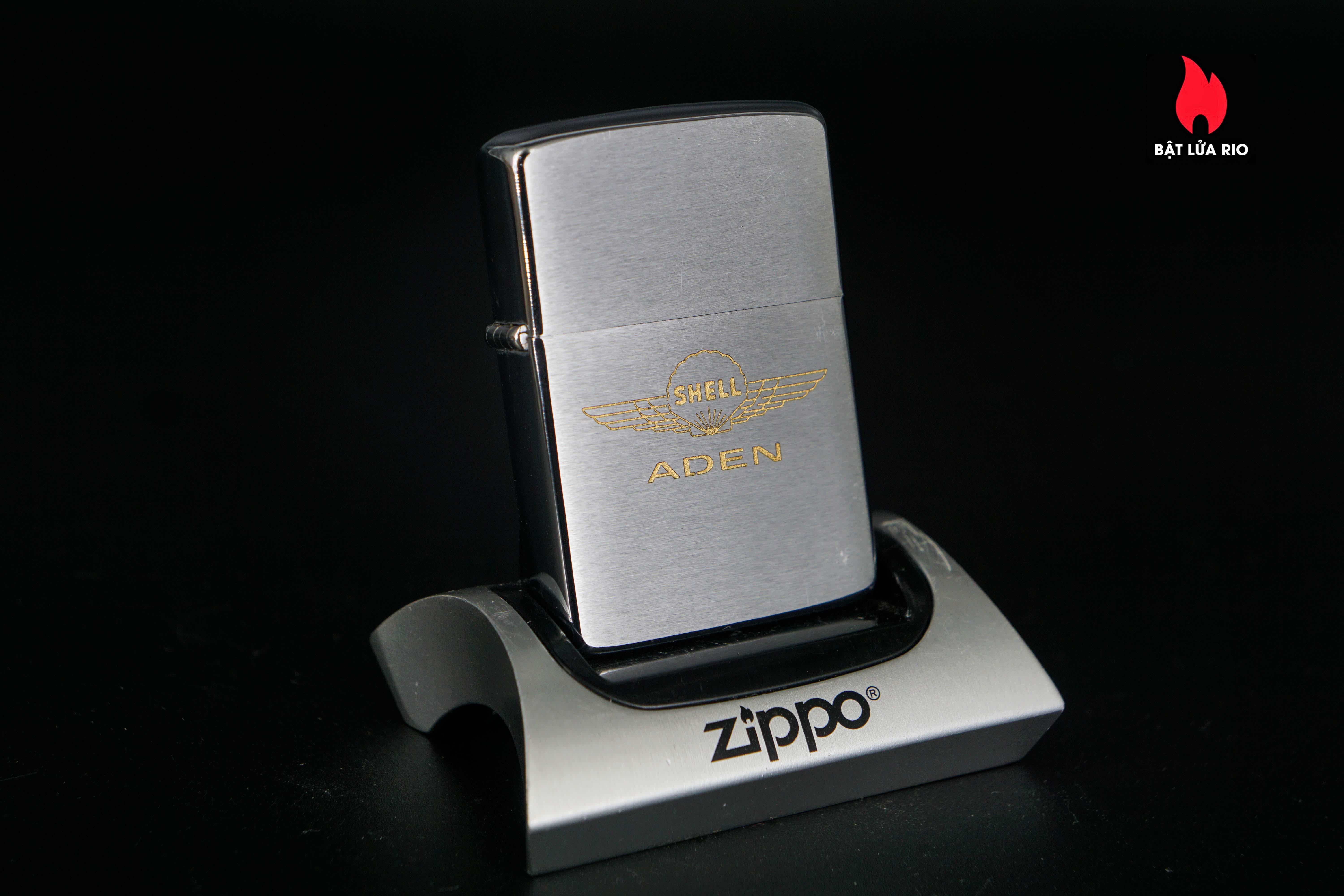 Zippo Xưa 1961 – Shell Aden 56 Zippo Xưa 1961 – Shell Aden