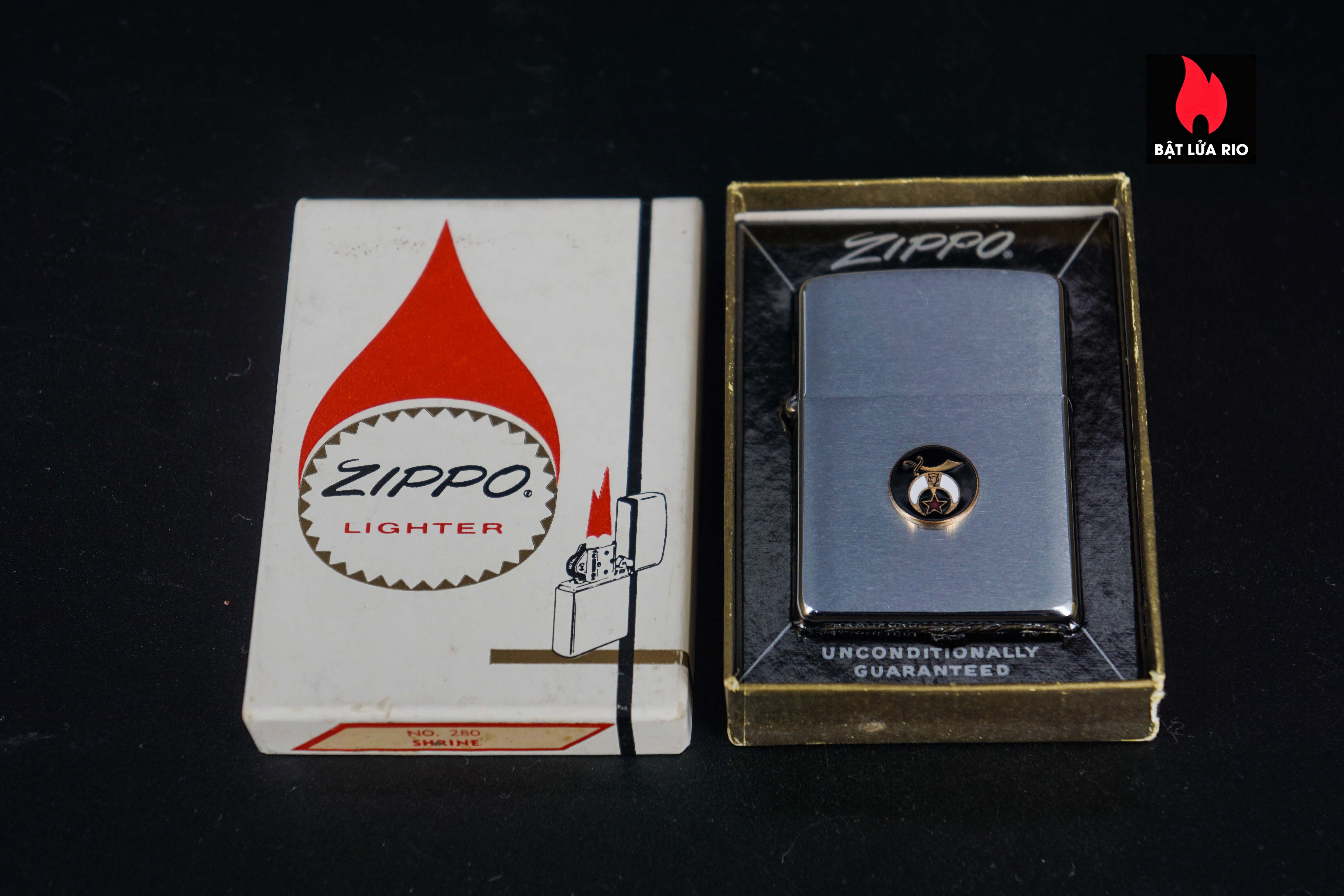 Zippo Xưa 1962 – No.280 – Shrine 1
