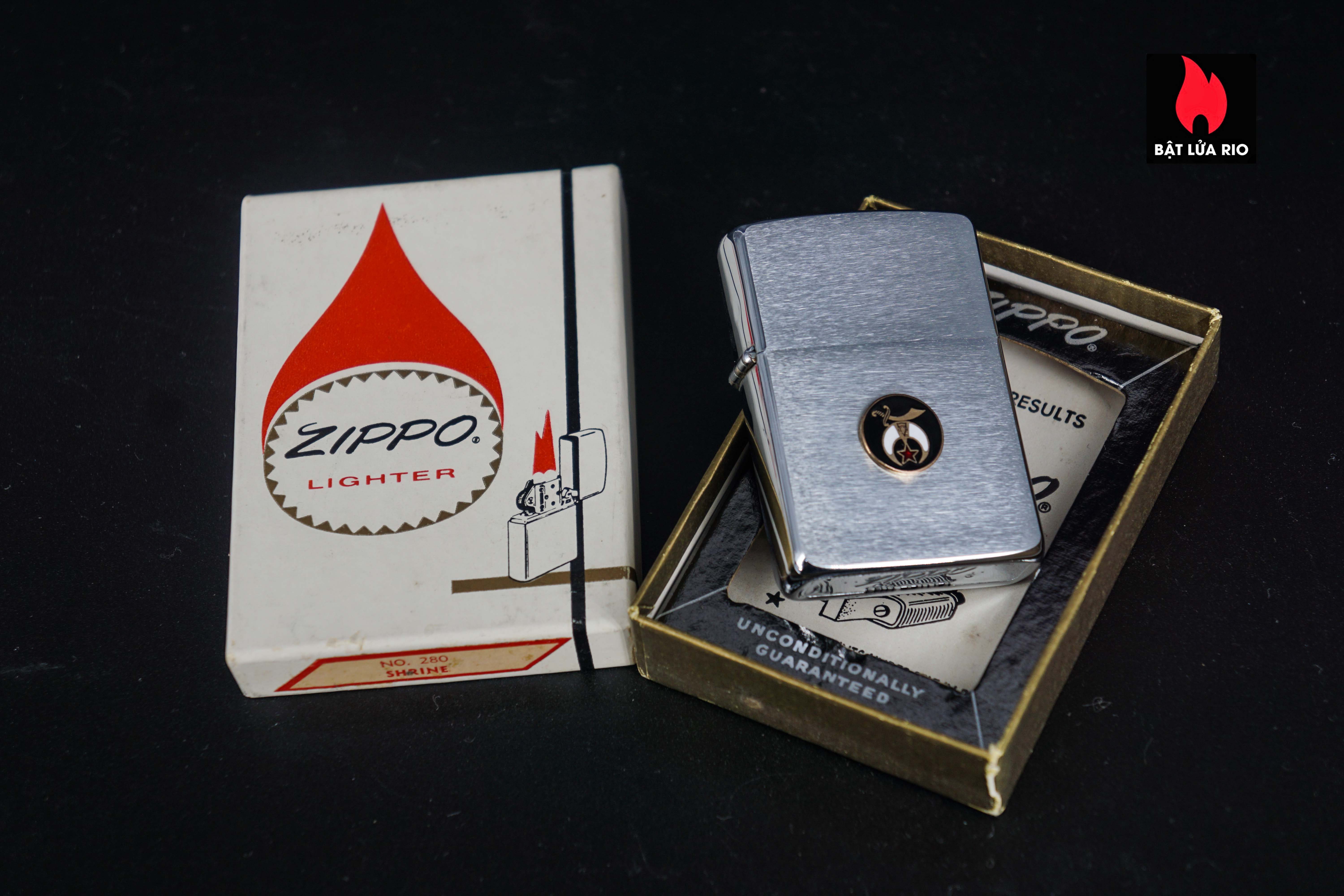 Zippo Xưa 1962 – No.280 – Shrine 2