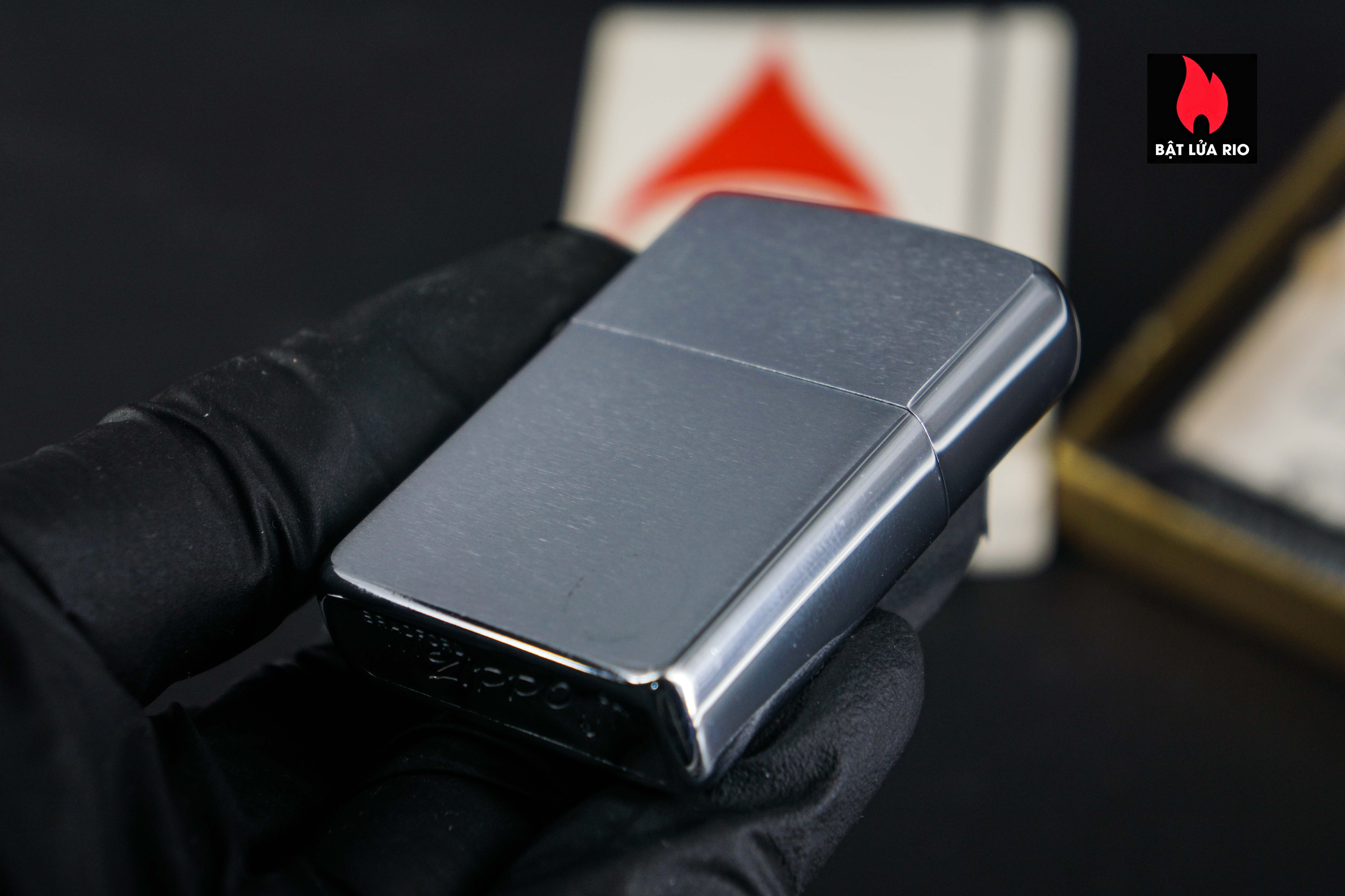 Zippo Xưa 1968 – Plain – Trơn 2 Mặt – Brushed Chrome 69 Zippo Xưa 1968 – Plain – Trơn 2 Mặt – Brushed Chrome 14