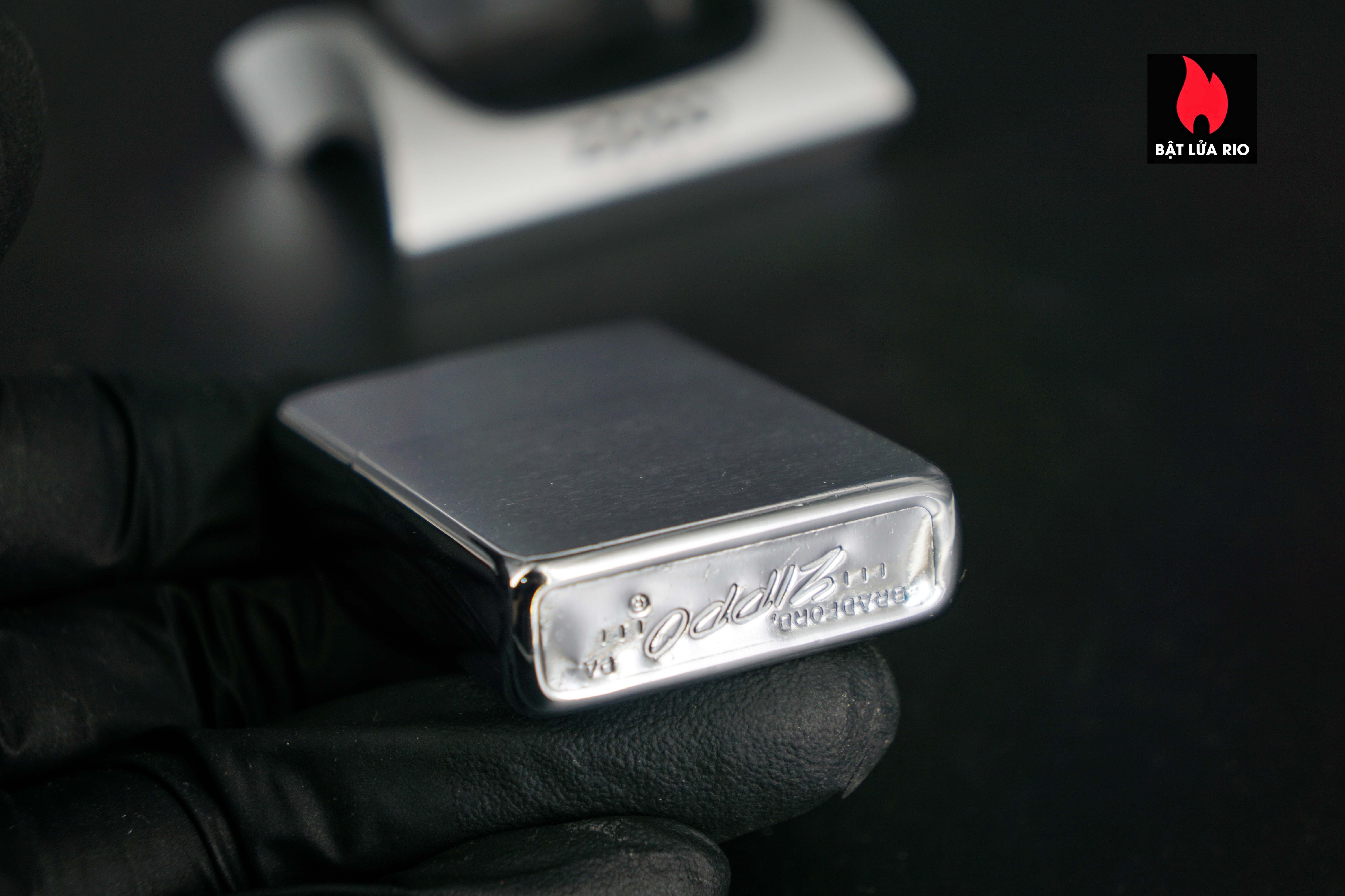 Zippo Xưa 1968 – Plain – Trơn 2 Mặt – Brushed Chrome 79 Zippo Xưa 1968 – Plain – Trơn 2 Mặt – Brushed Chrome 23