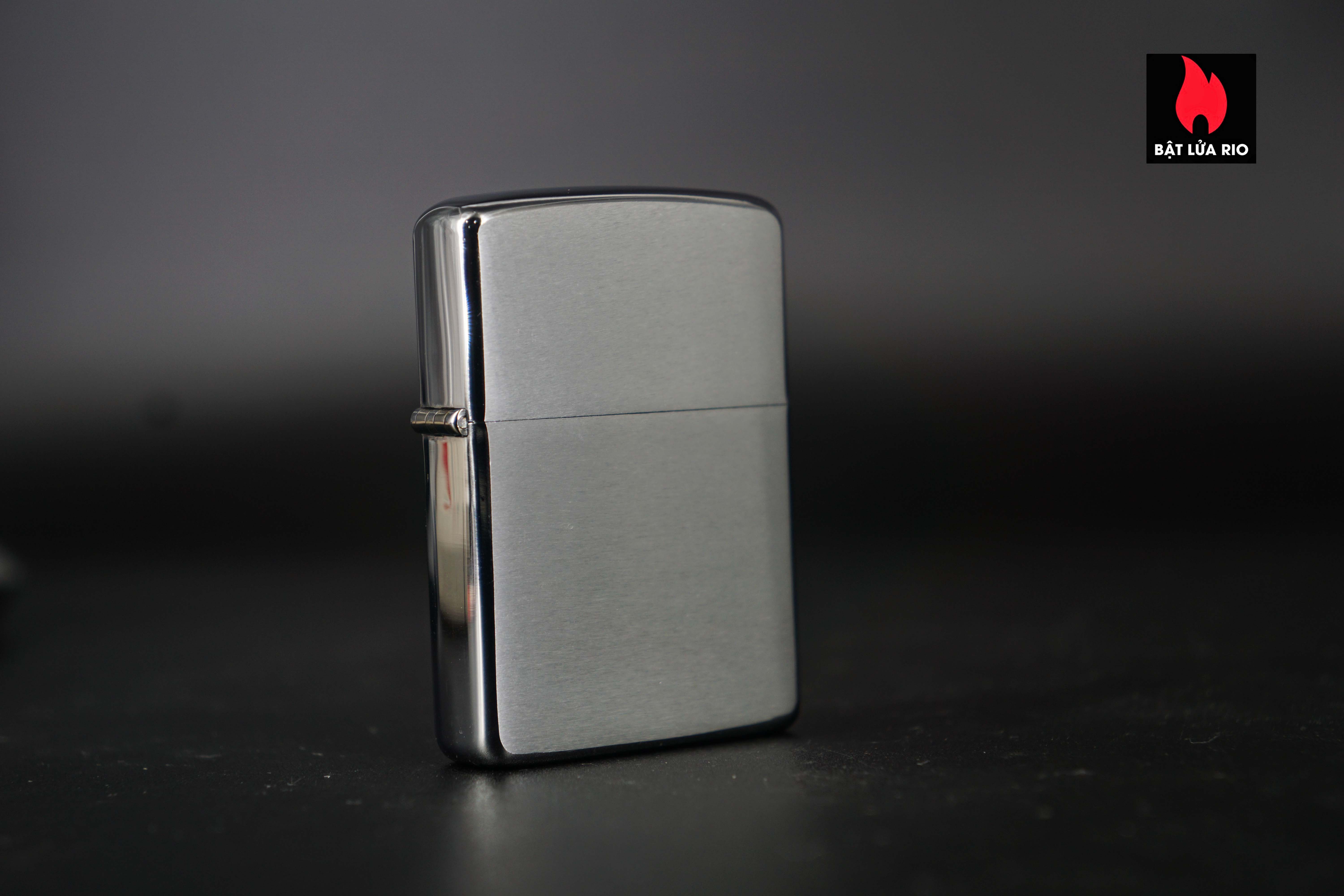 Zippo Xưa 1968 – Plain – Trơn 2 Mặt – Brushed Chrome 81 Zippo Xưa 1968 – Plain – Trơn 2 Mặt – Brushed Chrome 24