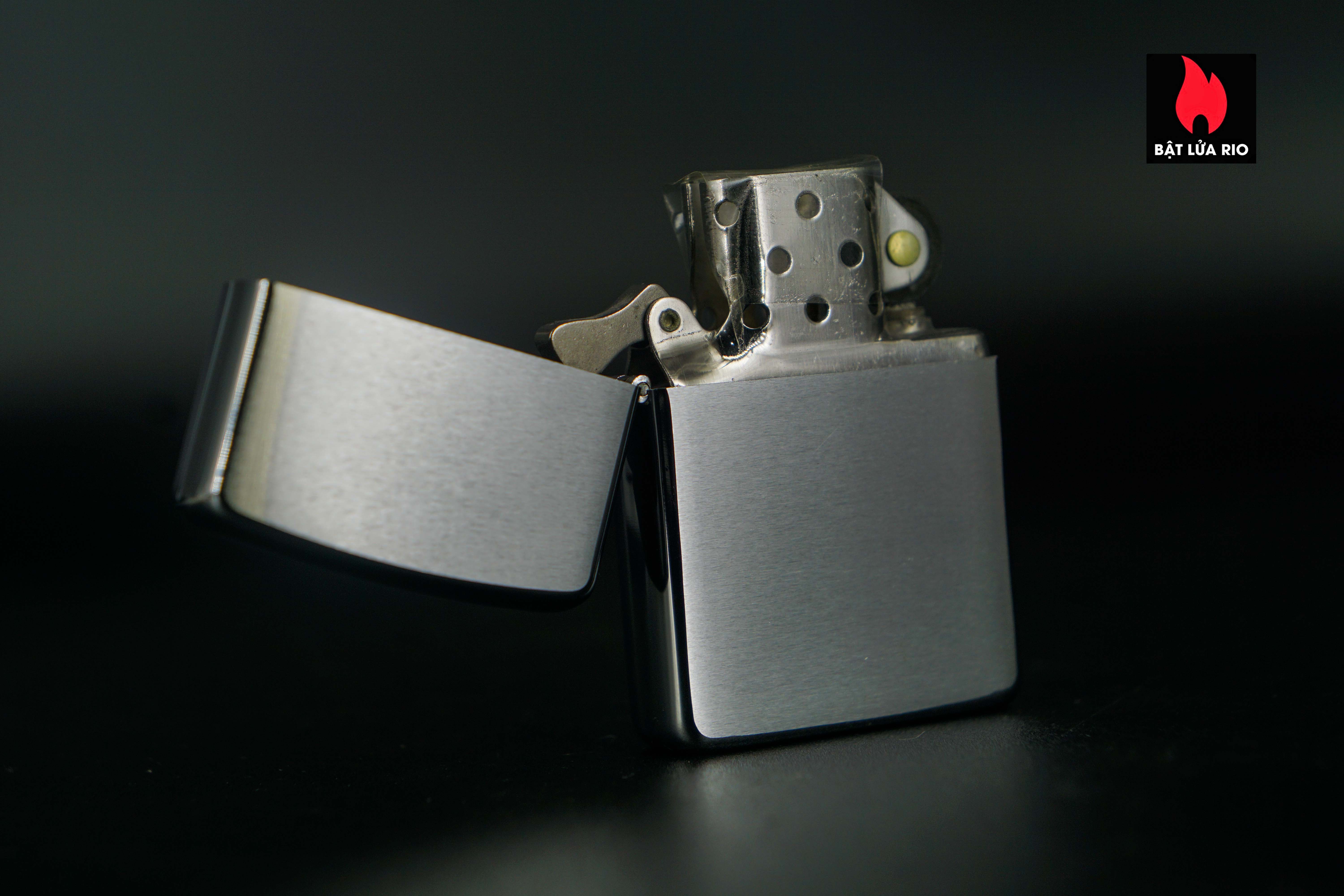 Zippo Xưa 1968 – Plain – Trơn 2 Mặt – Brushed Chrome 82 Zippo Xưa 1968 – Plain – Trơn 2 Mặt – Brushed Chrome 26