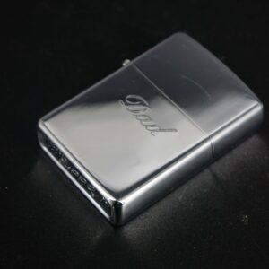 Zippo Xưa 1977 – High Polished Chrome – DAD 11