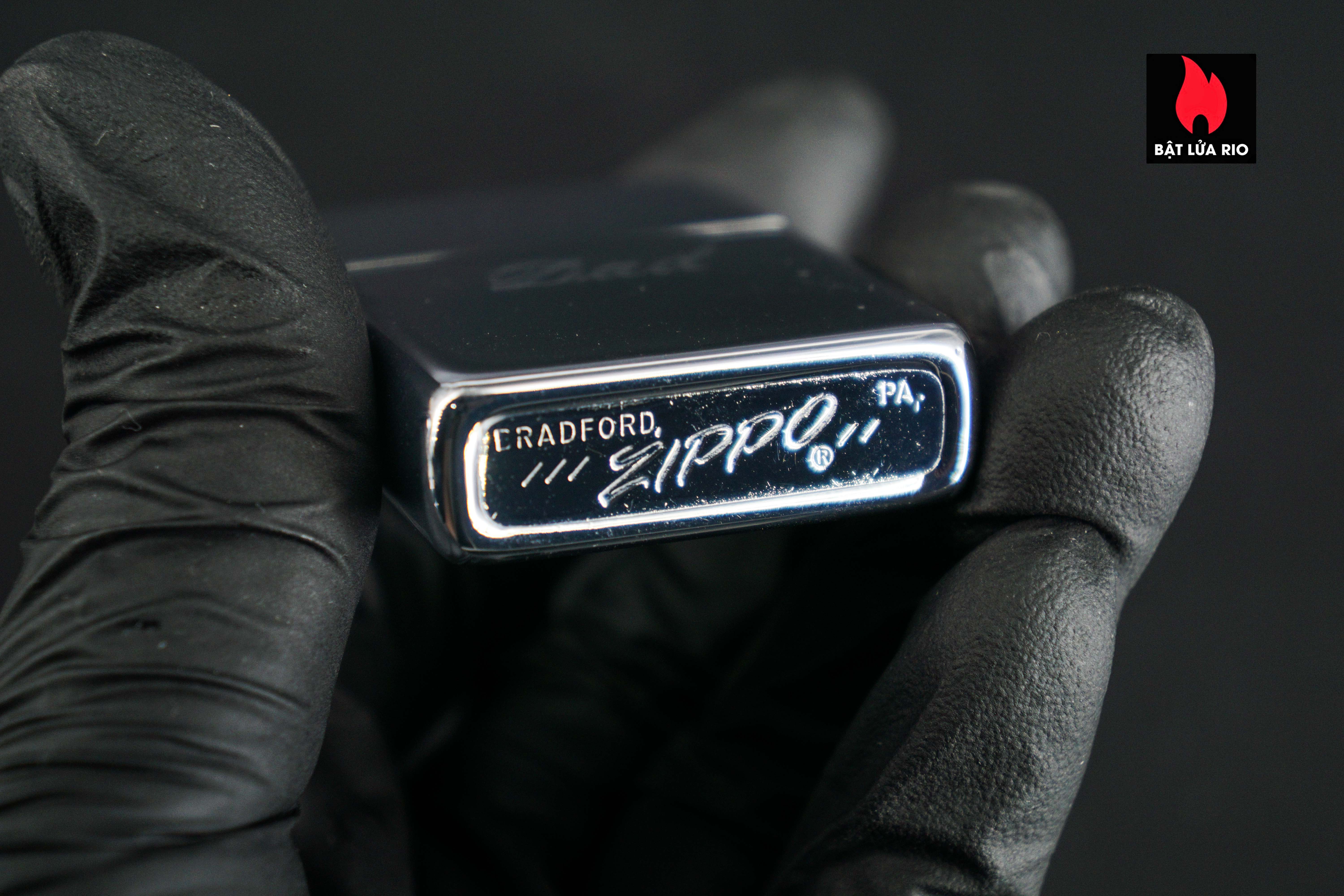 Zippo Xưa 1977 – High Polished Chrome – DAD 16