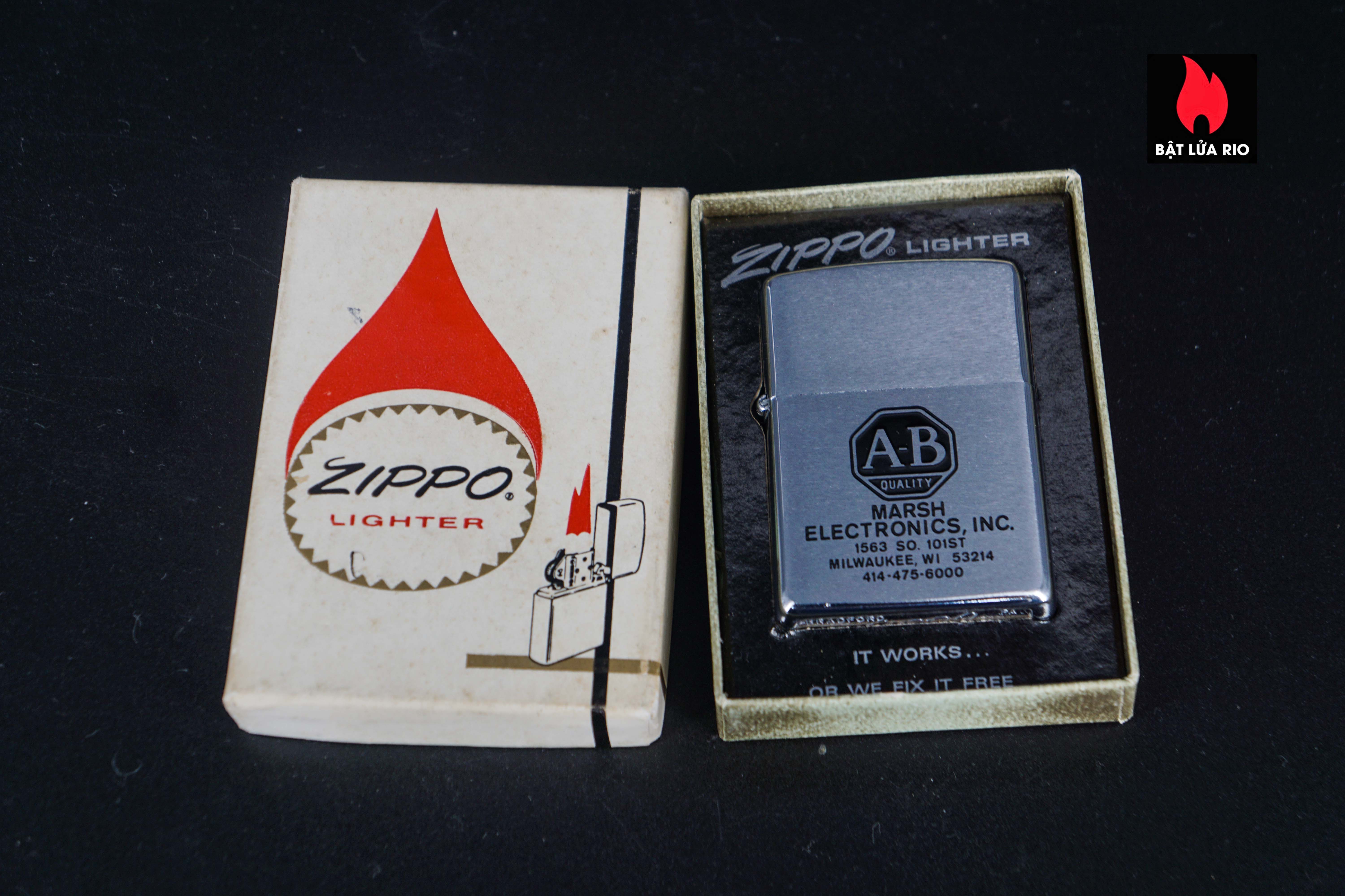 Zippo Xưa 1978 – Marsh Electronics, Inc. 36 Zippo Xưa 1978 – Marsh Electronics, Inc. 1