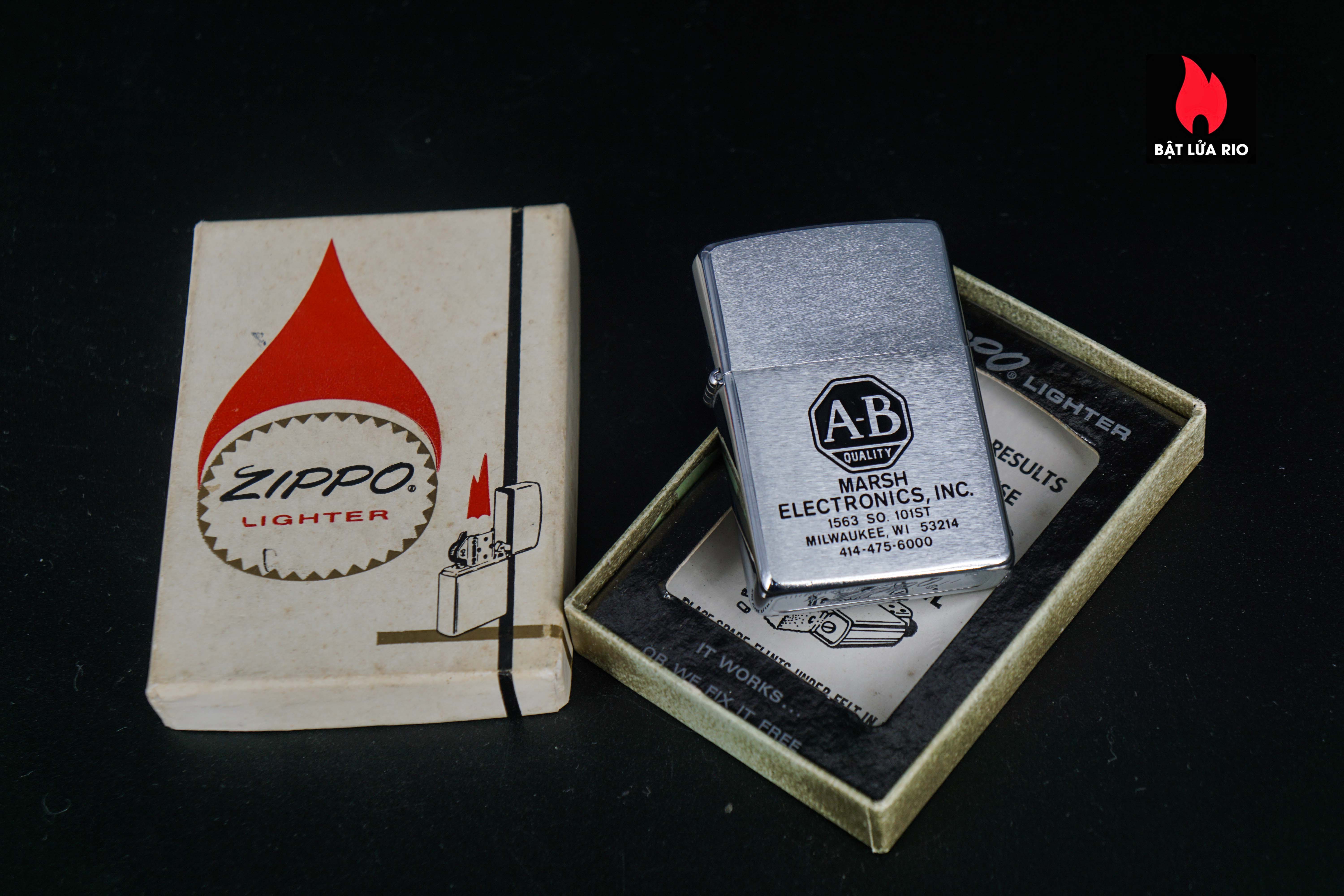 Zippo Xưa 1978 – Marsh Electronics, Inc. 37 Zippo Xưa 1978 – Marsh Electronics, Inc. 2