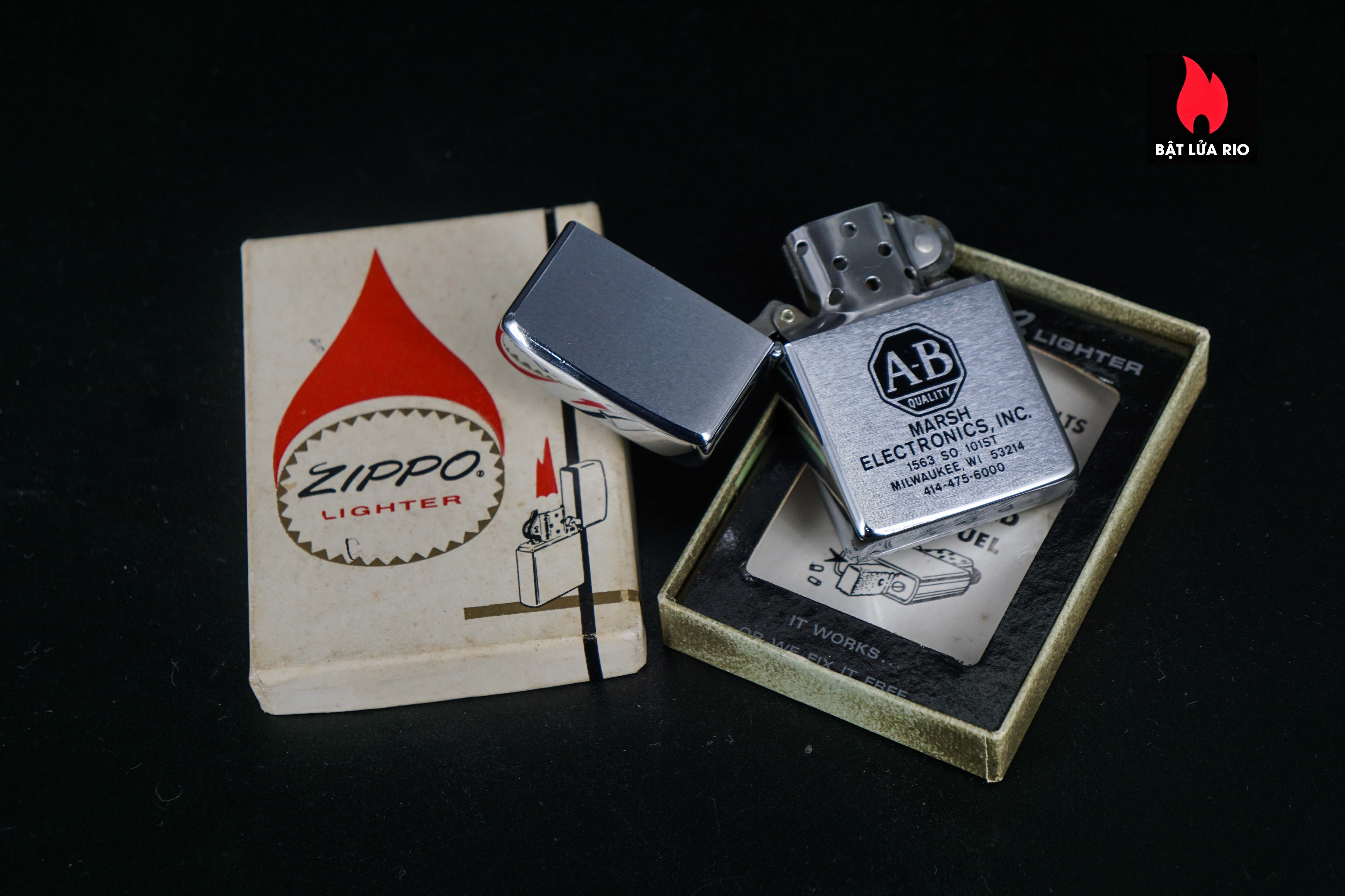 Zippo Xưa 1978 – Marsh Electronics, Inc. 38 Zippo Xưa 1978 – Marsh Electronics, Inc. 3