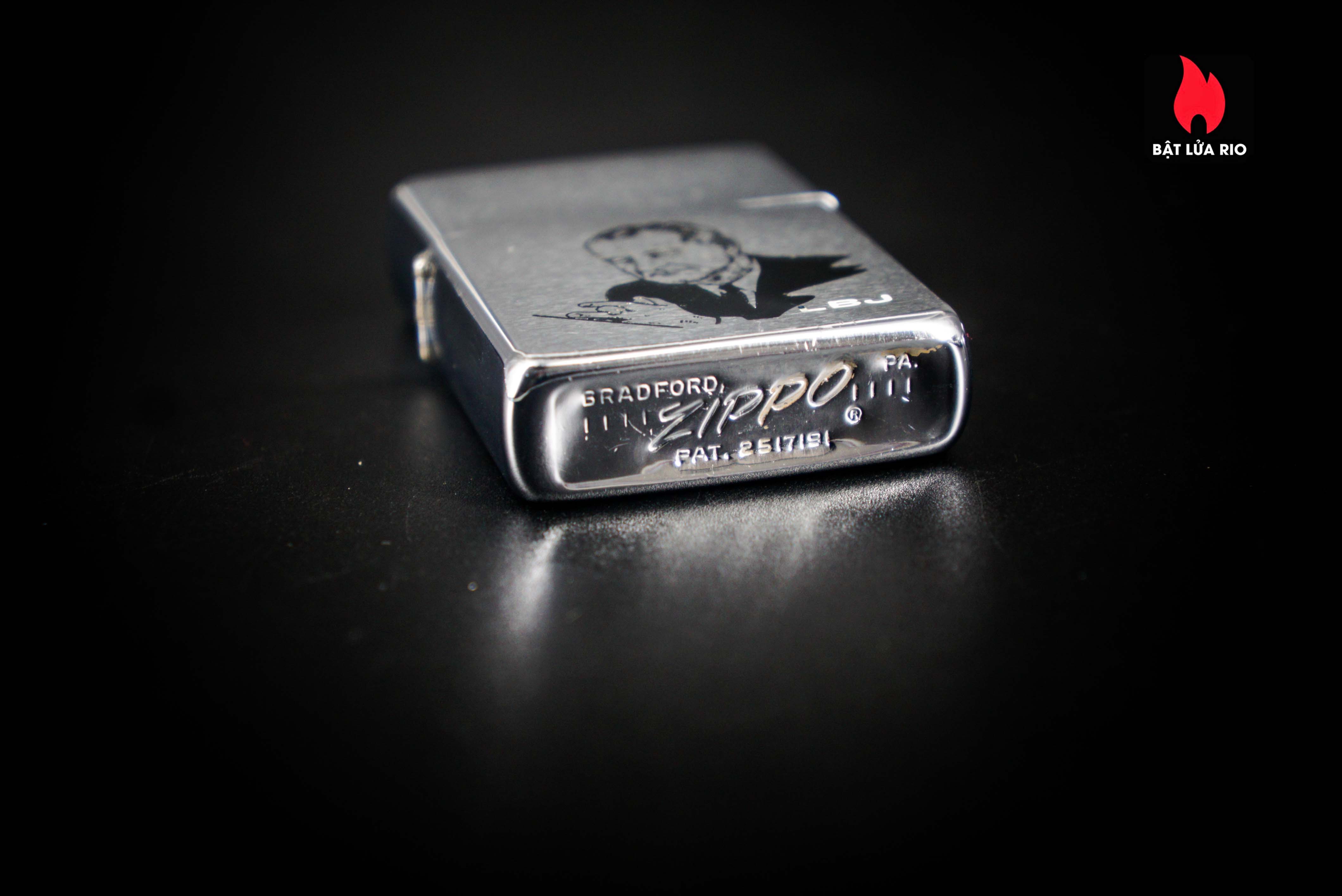 Zippo Xưa 1966 – Lyndon Baines Johnson – LBJ 40 Zippo Xưa 1966 – Lyndon Baines Johnson – LBJ 19