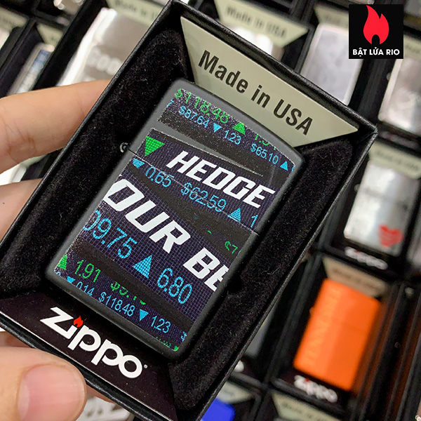 Zippo 218 Stock Market Struggle