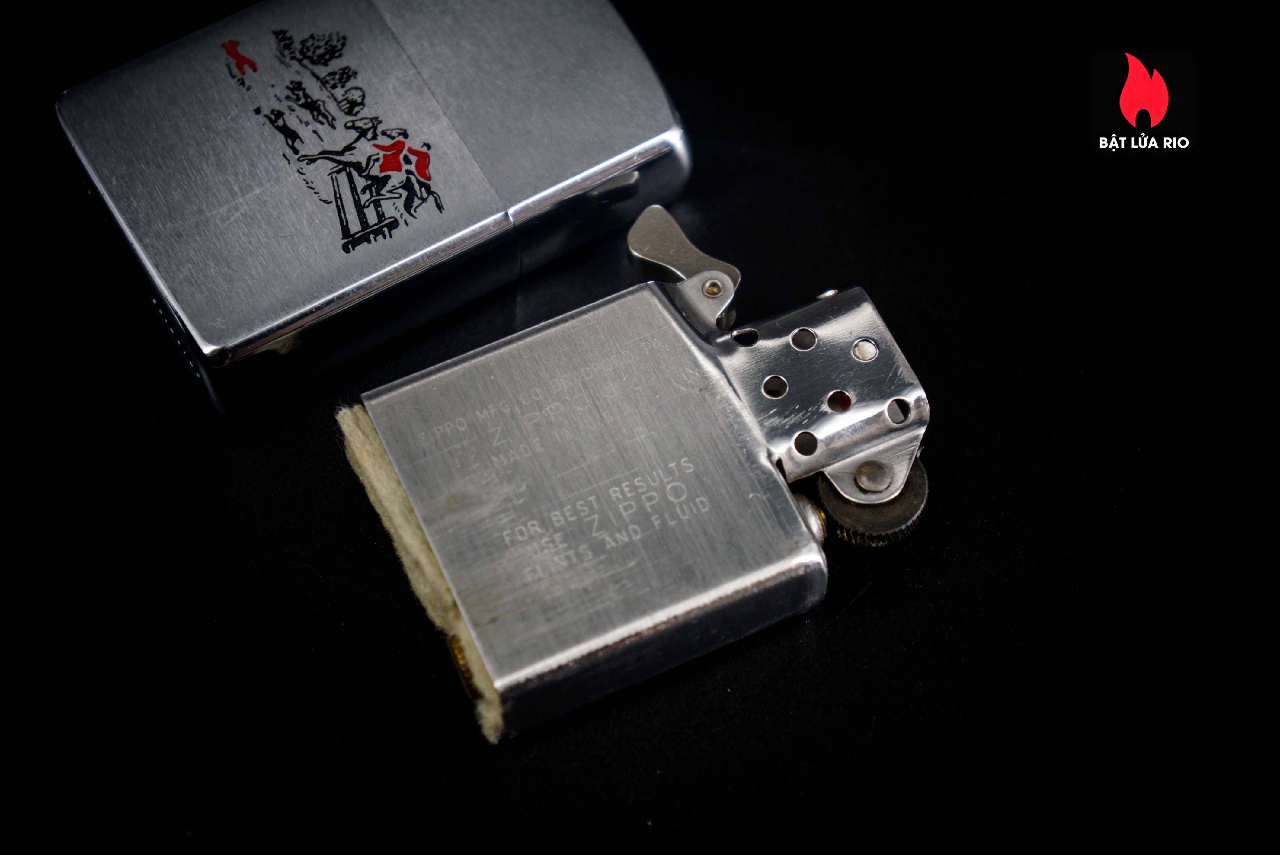 Zippo Xưa 1964 – Đua Ngựa 4