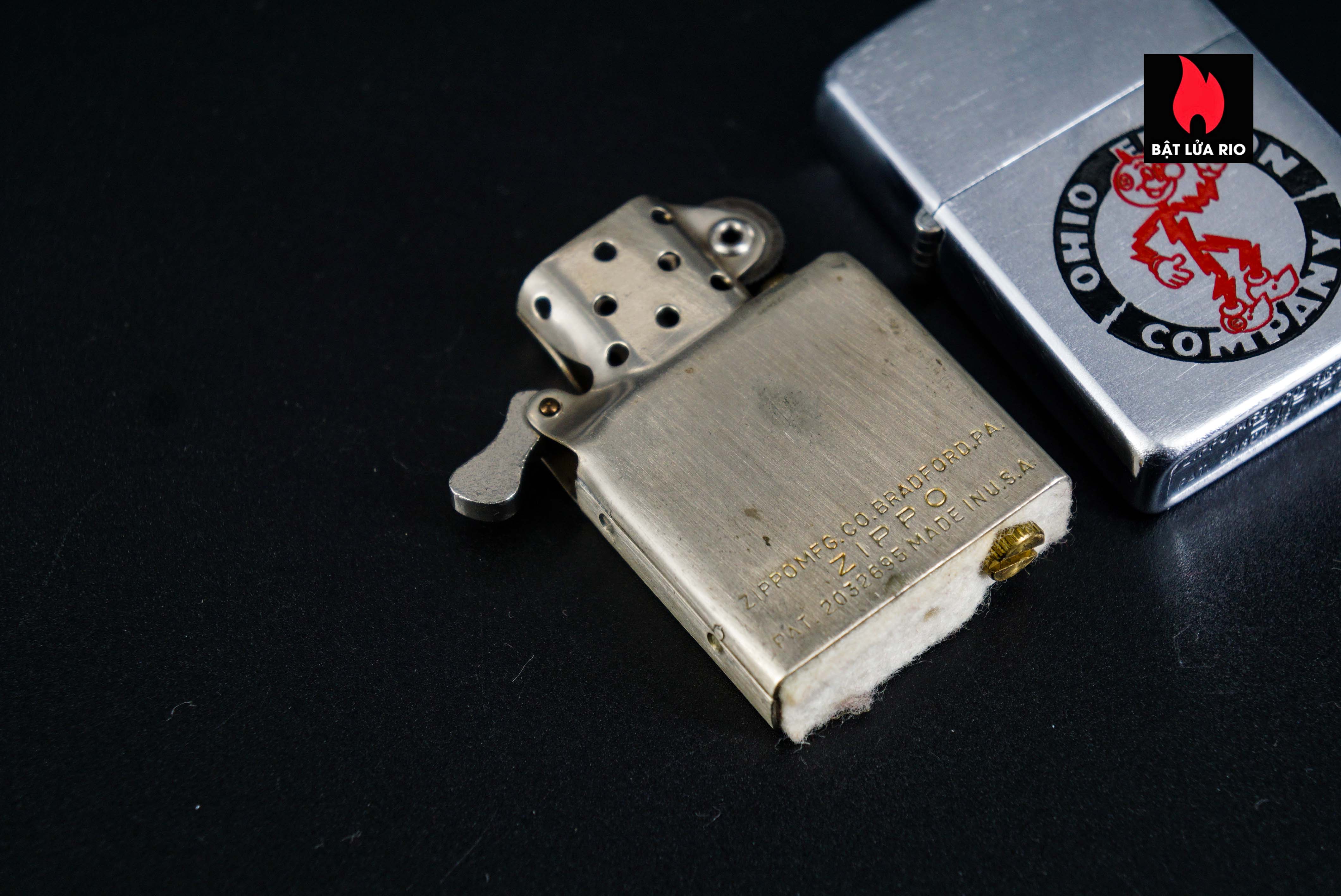 Zippo Xưa 1949-1950 – Ohio Edison Company 6