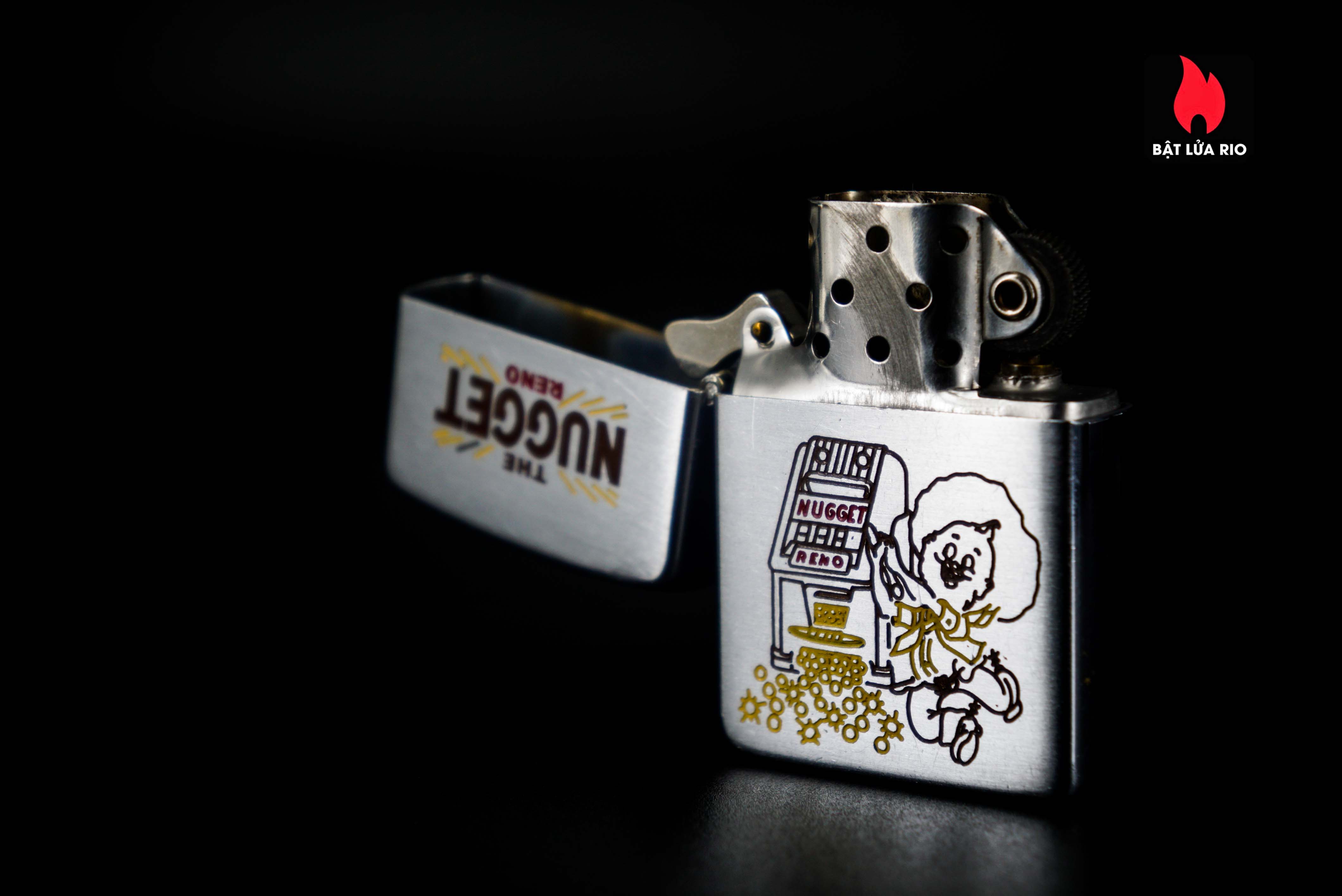 Zippo Xưa 1953-1954 – Nugget Reno 16