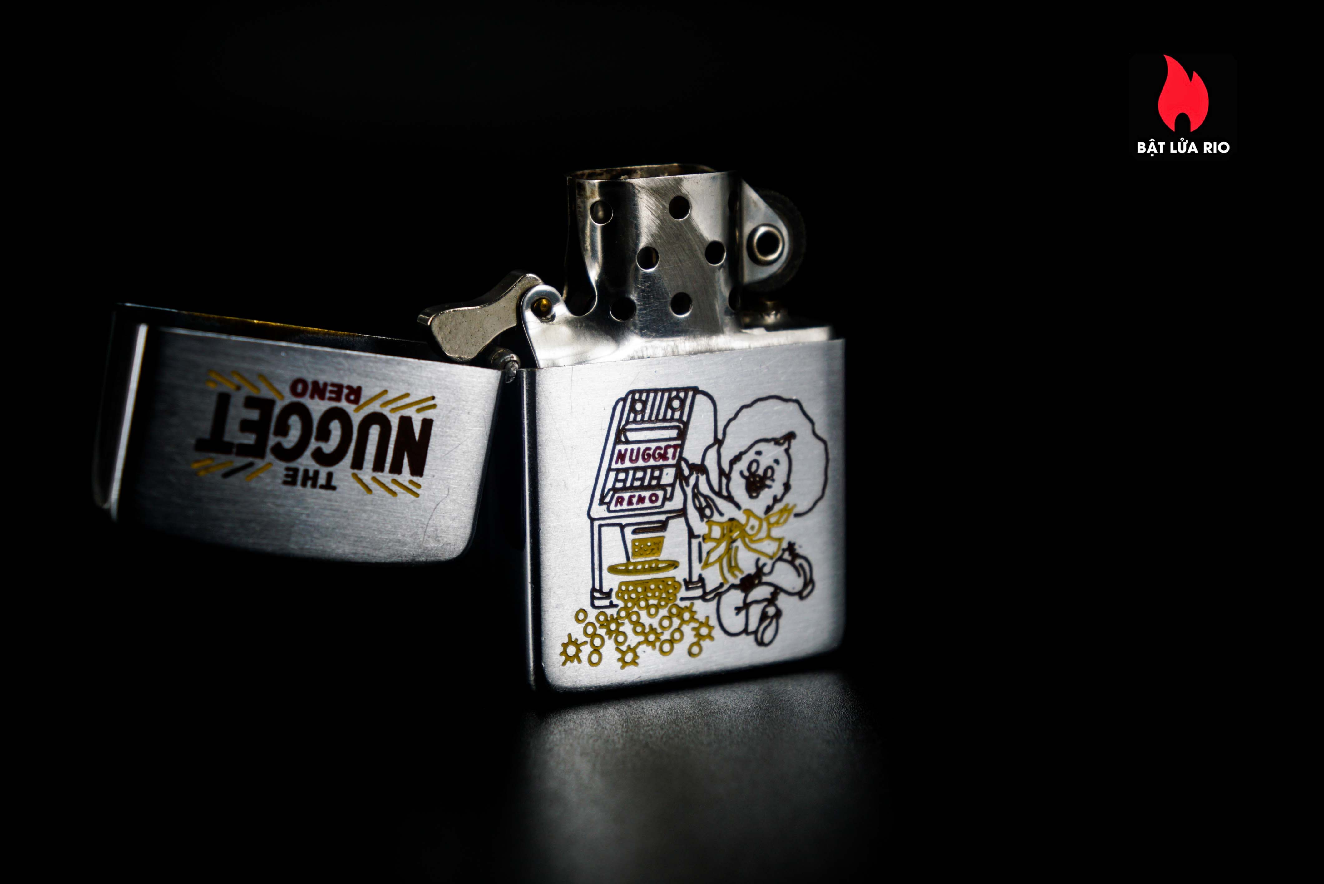 Zippo Xưa 1953-1954 – Nugget Reno 17