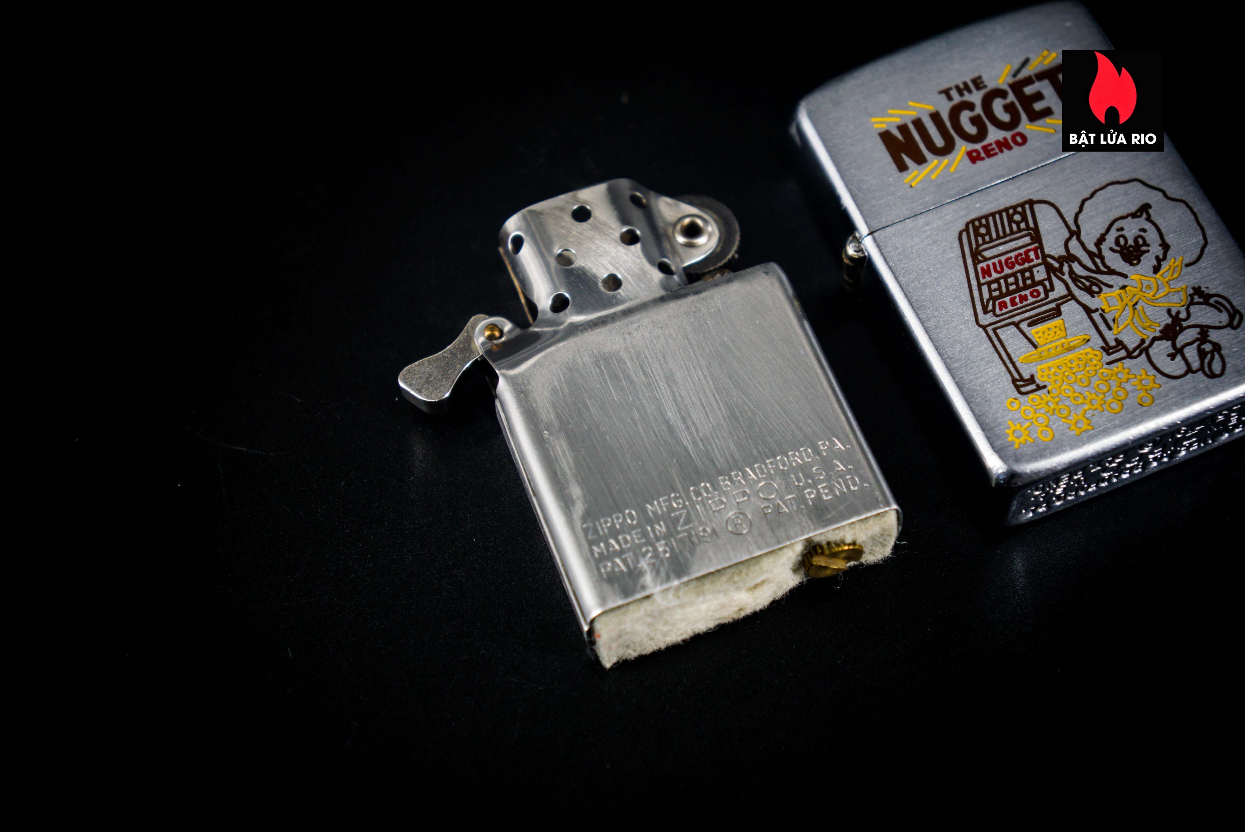 Zippo Xưa 1953-1954 – Nugget Reno 5