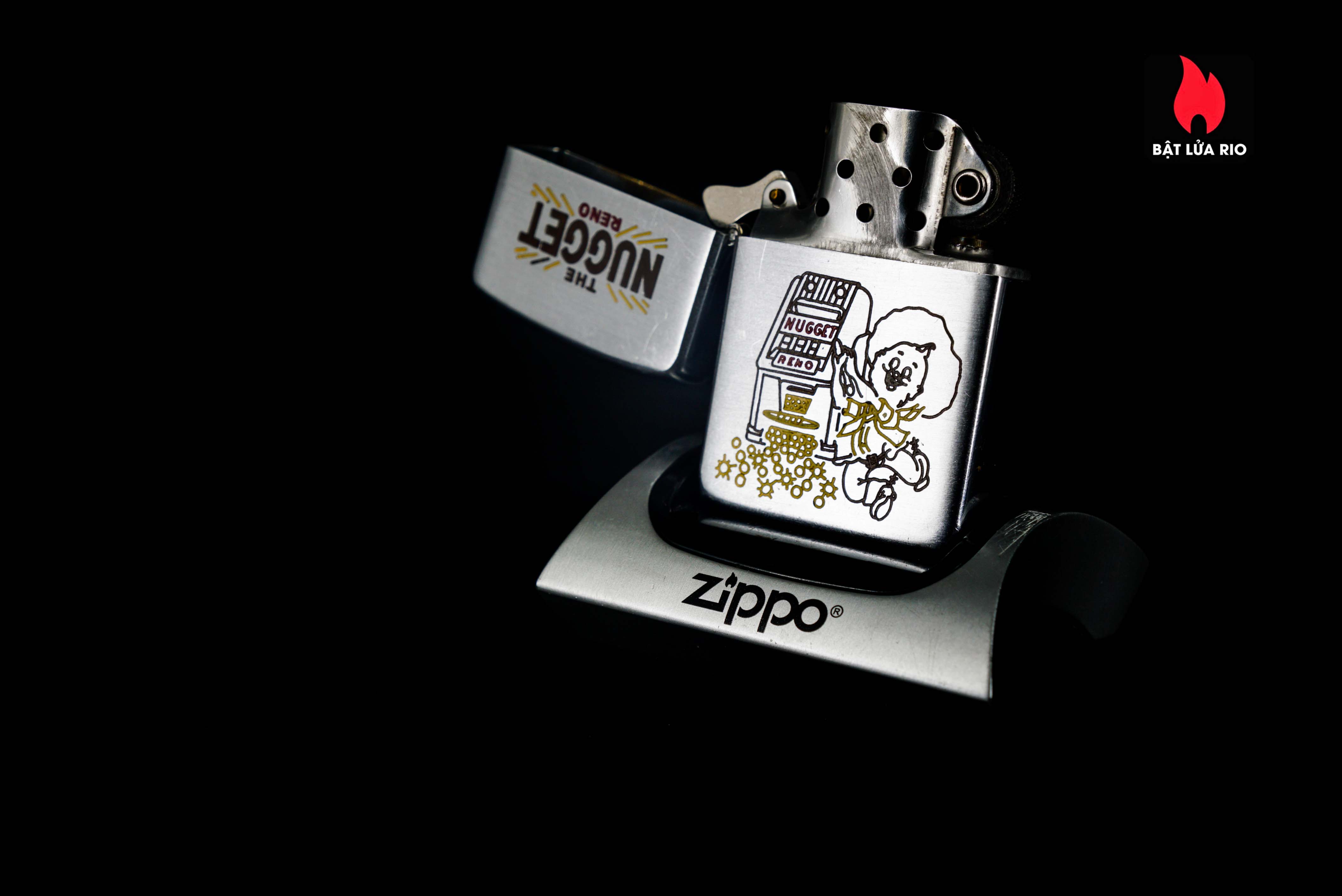 Zippo Xưa 1953-1954 – Nugget Reno 7