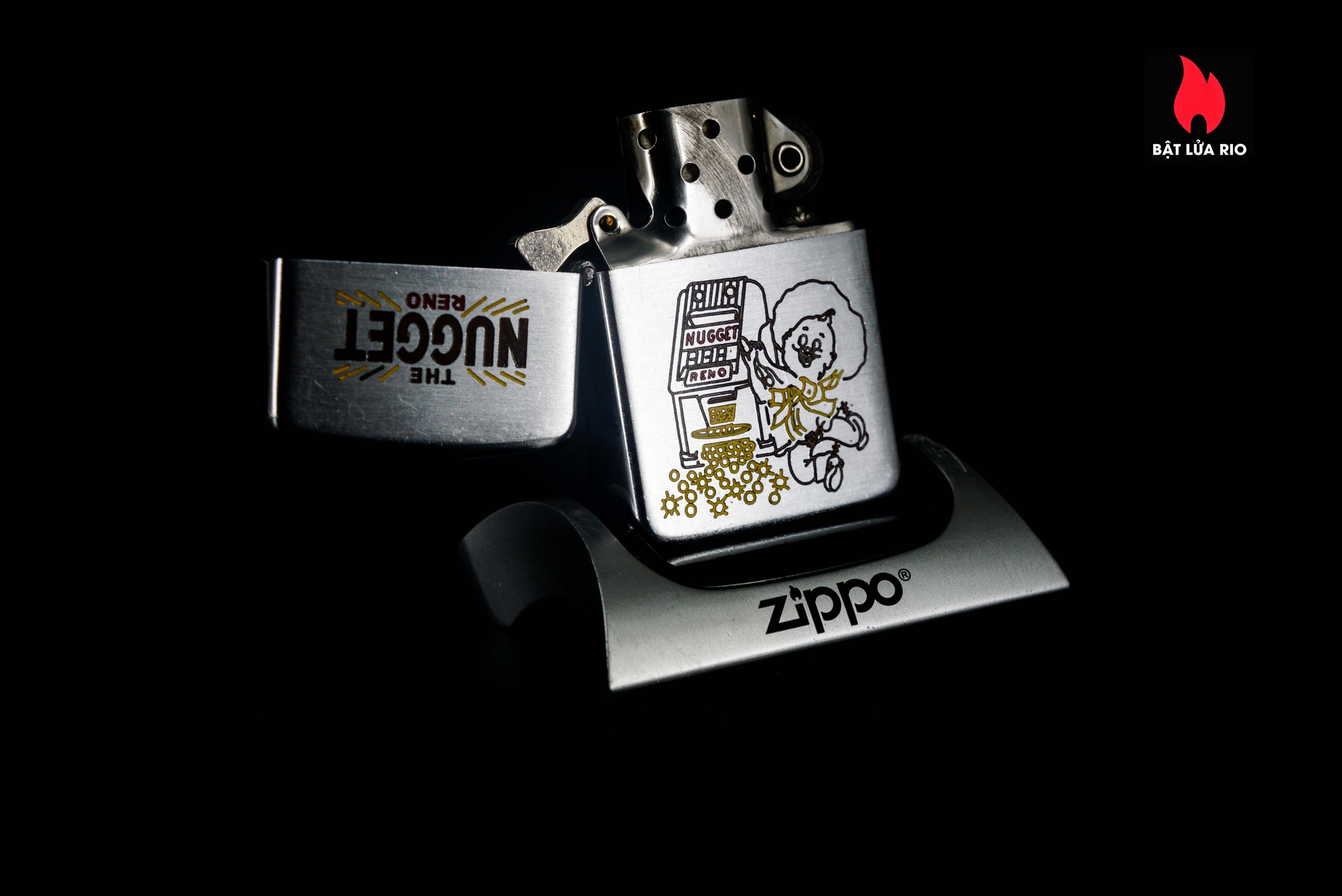 Zippo Xưa 1953-1954 – Nugget Reno 8