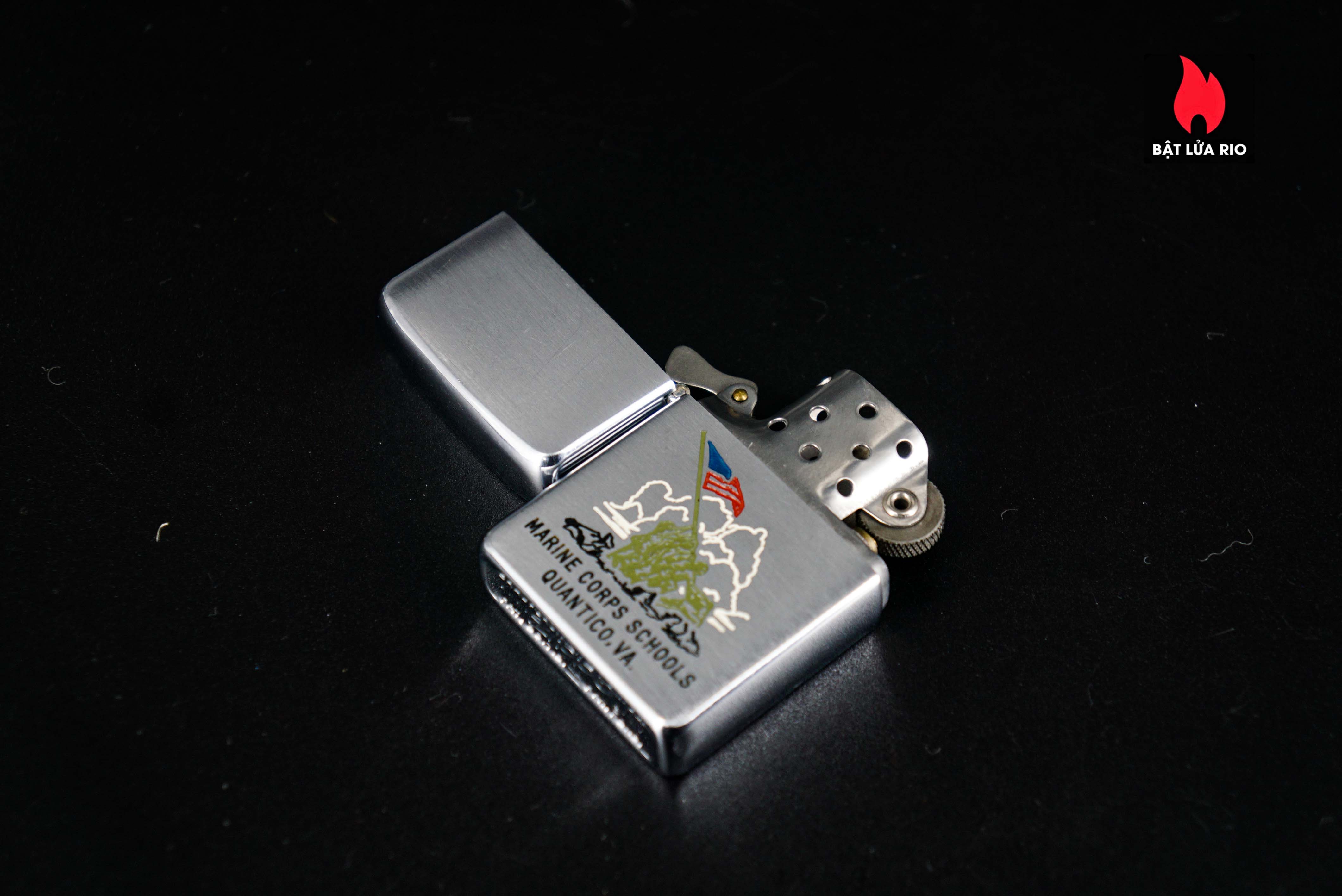 Zippo Xưa 1955 – Marine Corps School Quantico 46 Zippo Xưa 1955 – Marine Corps School Quantico 11