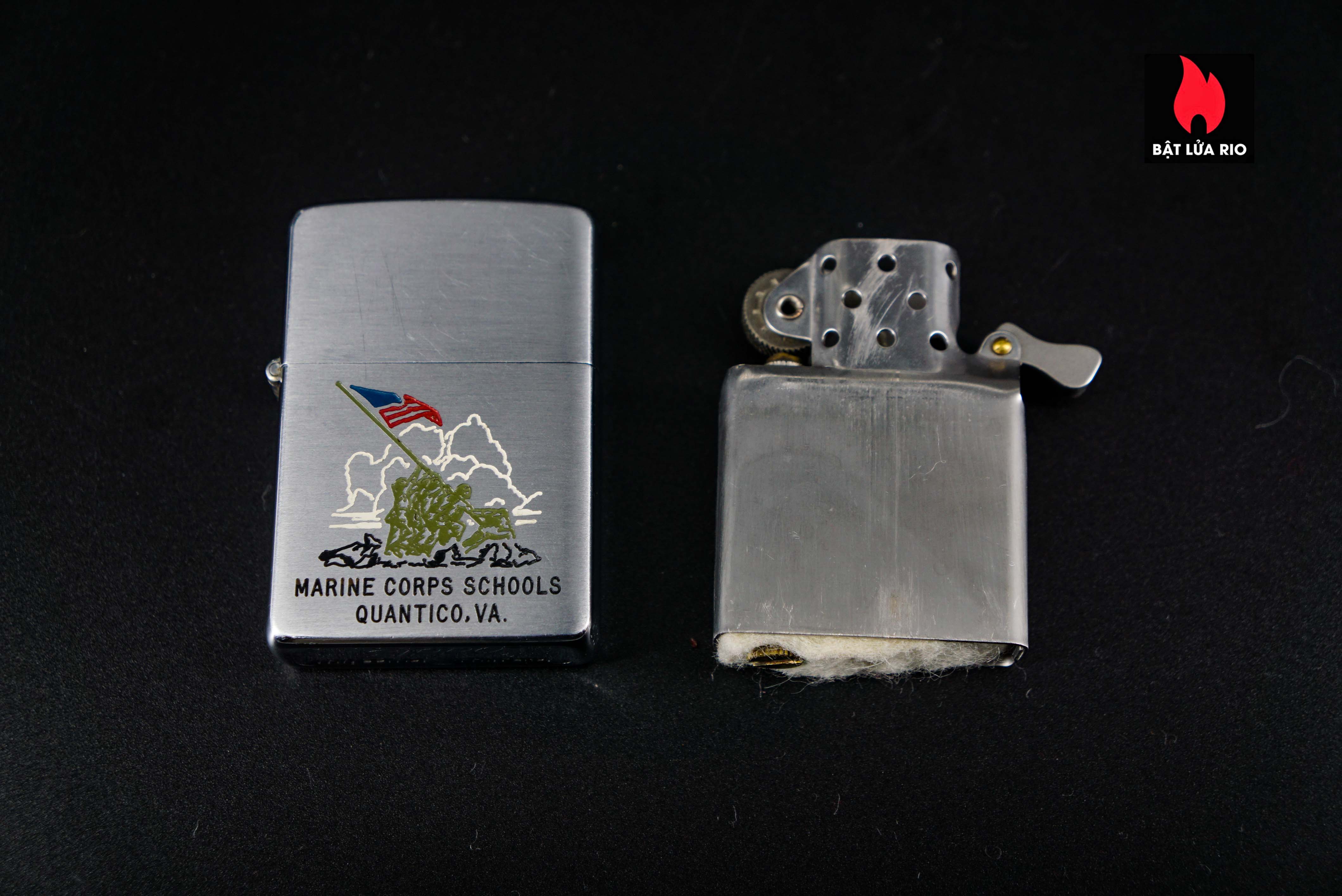 Zippo Xưa 1955 – Marine Corps School Quantico 49 Zippo Xưa 1955 – Marine Corps School Quantico 14