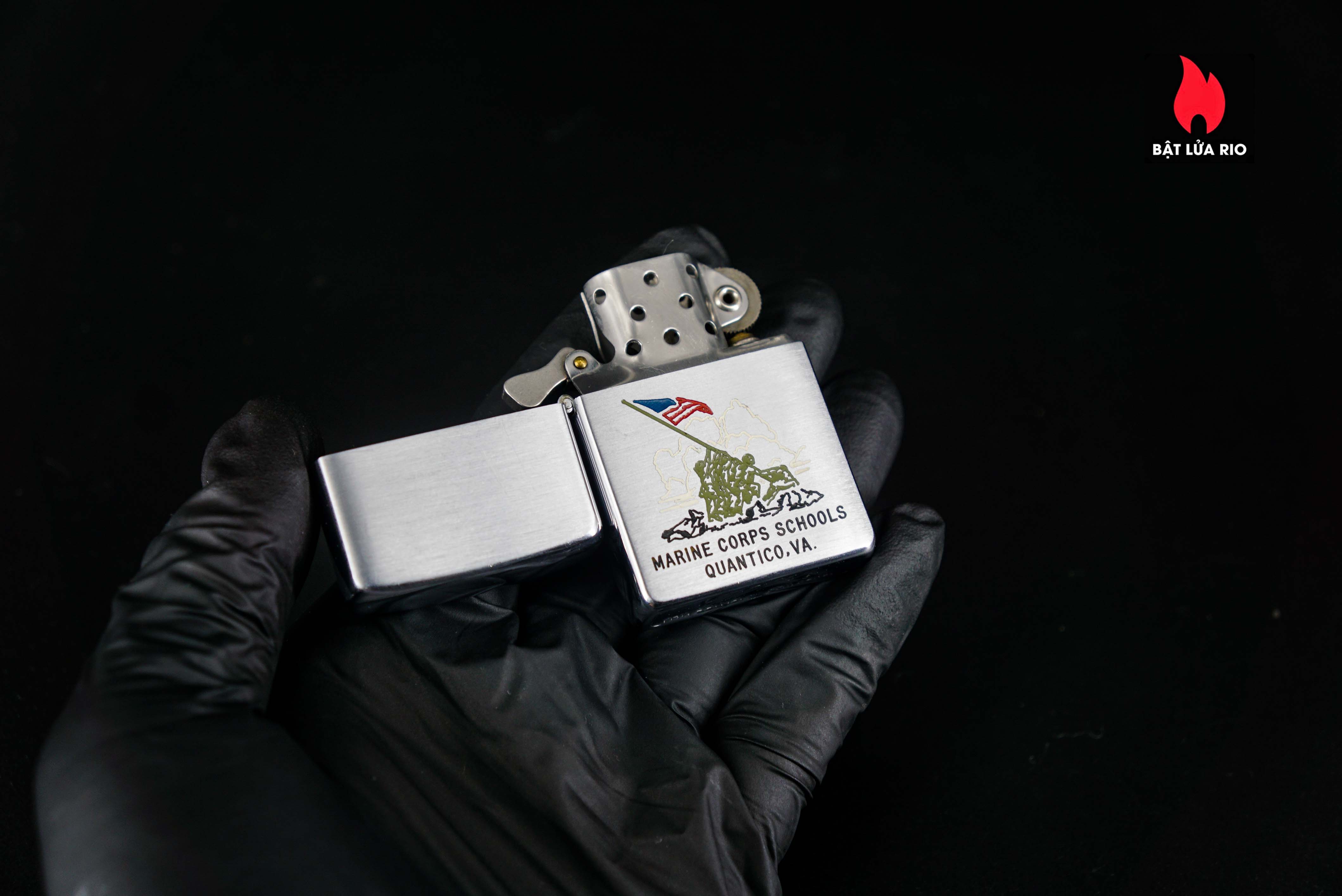 Zippo Xưa 1955 – Marine Corps School Quantico 50 Zippo Xưa 1955 – Marine Corps School Quantico 15