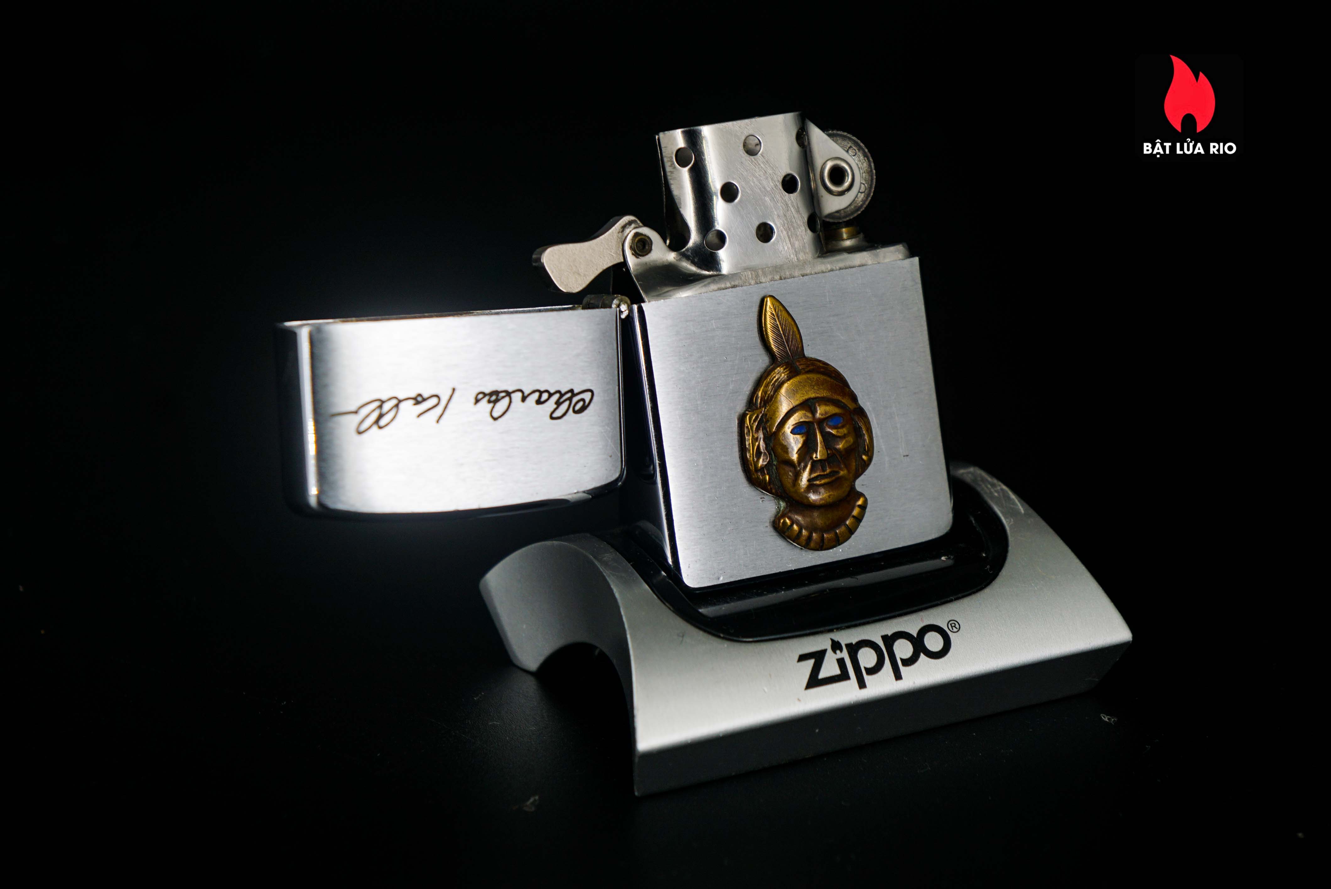 Zippo Xưa 1958 – Navajo - Chales Koll 1