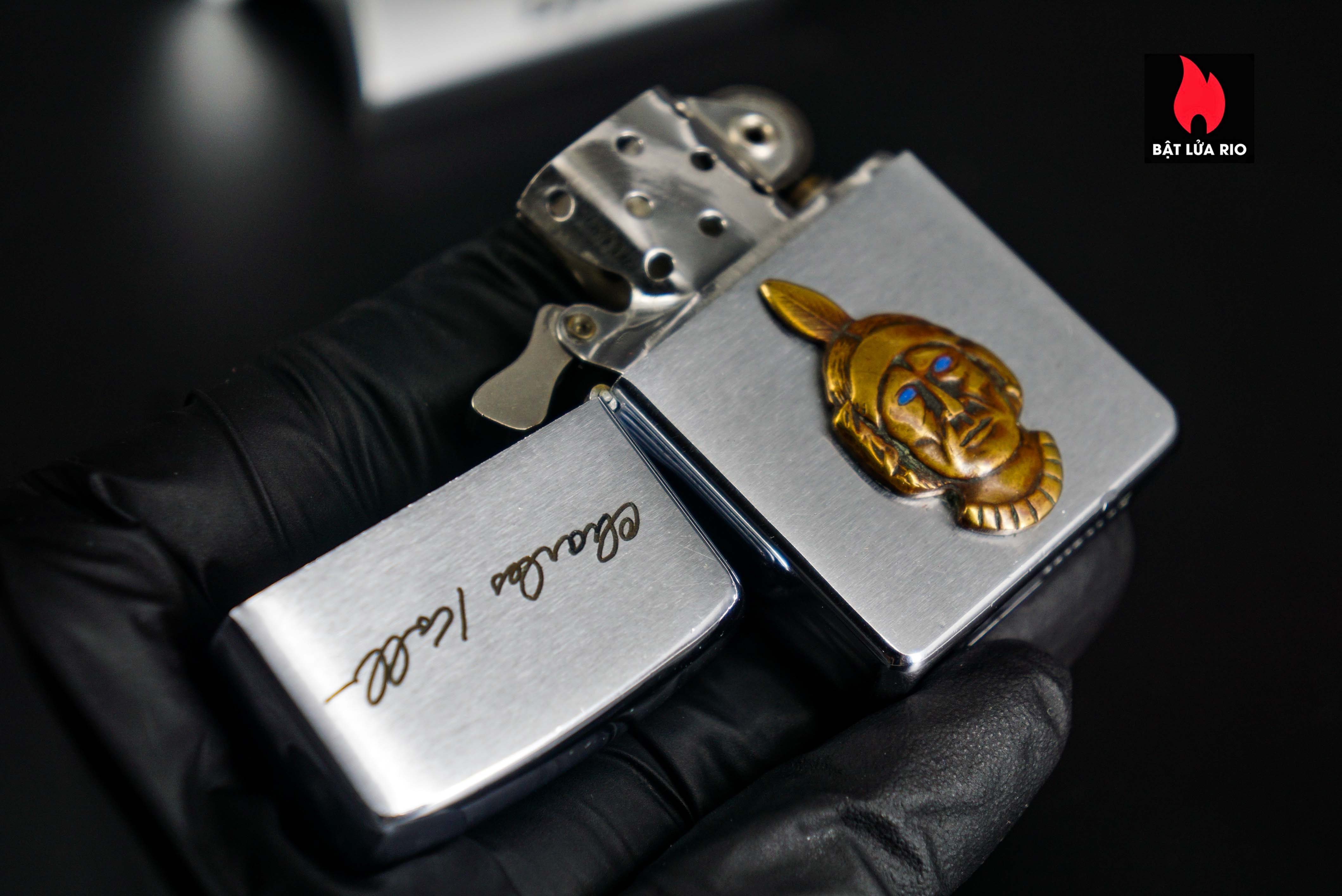 Zippo Xưa 1958 – Navajo - Chales Koll 2