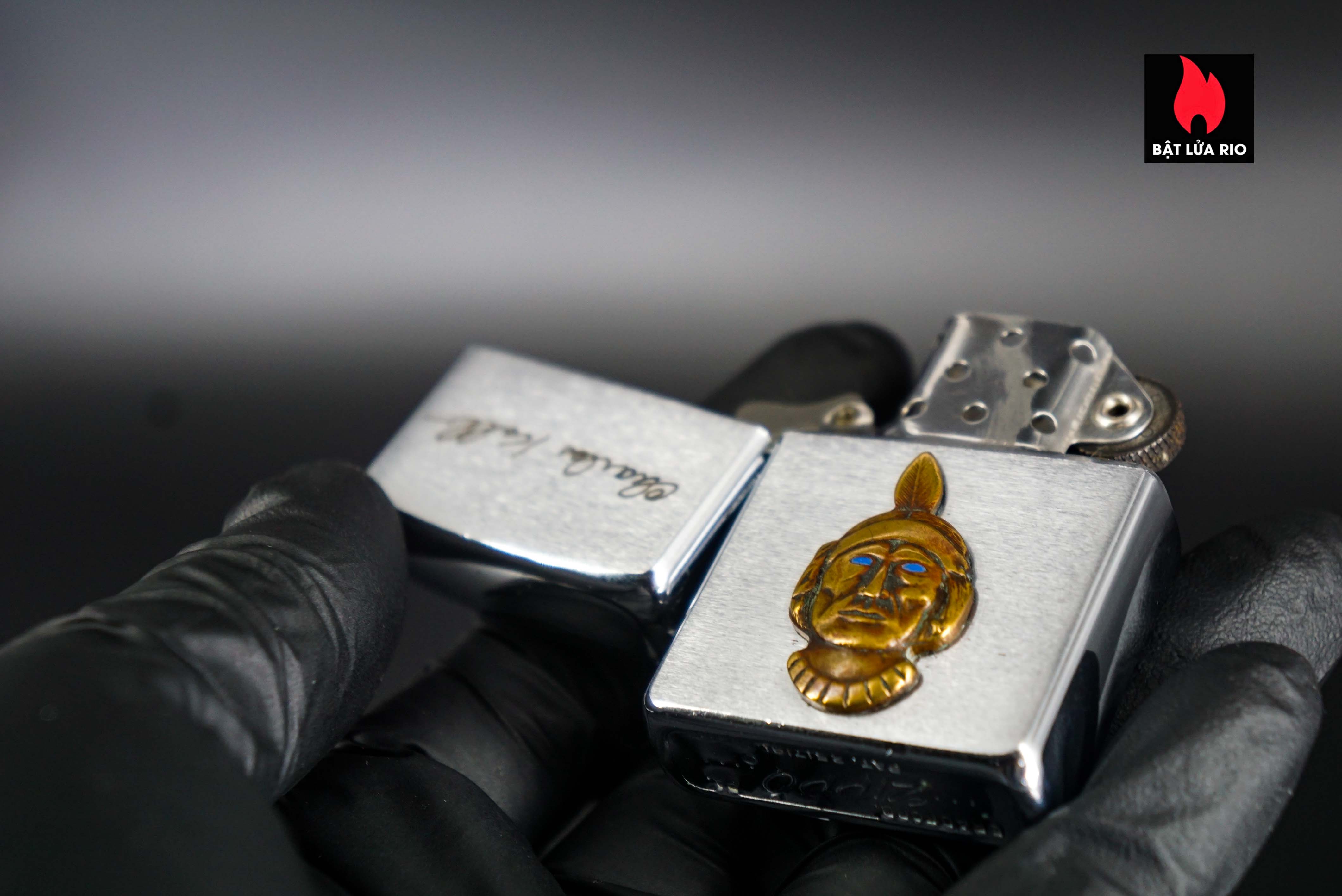 Zippo Xưa 1958 – Navajo - Chales Koll 3