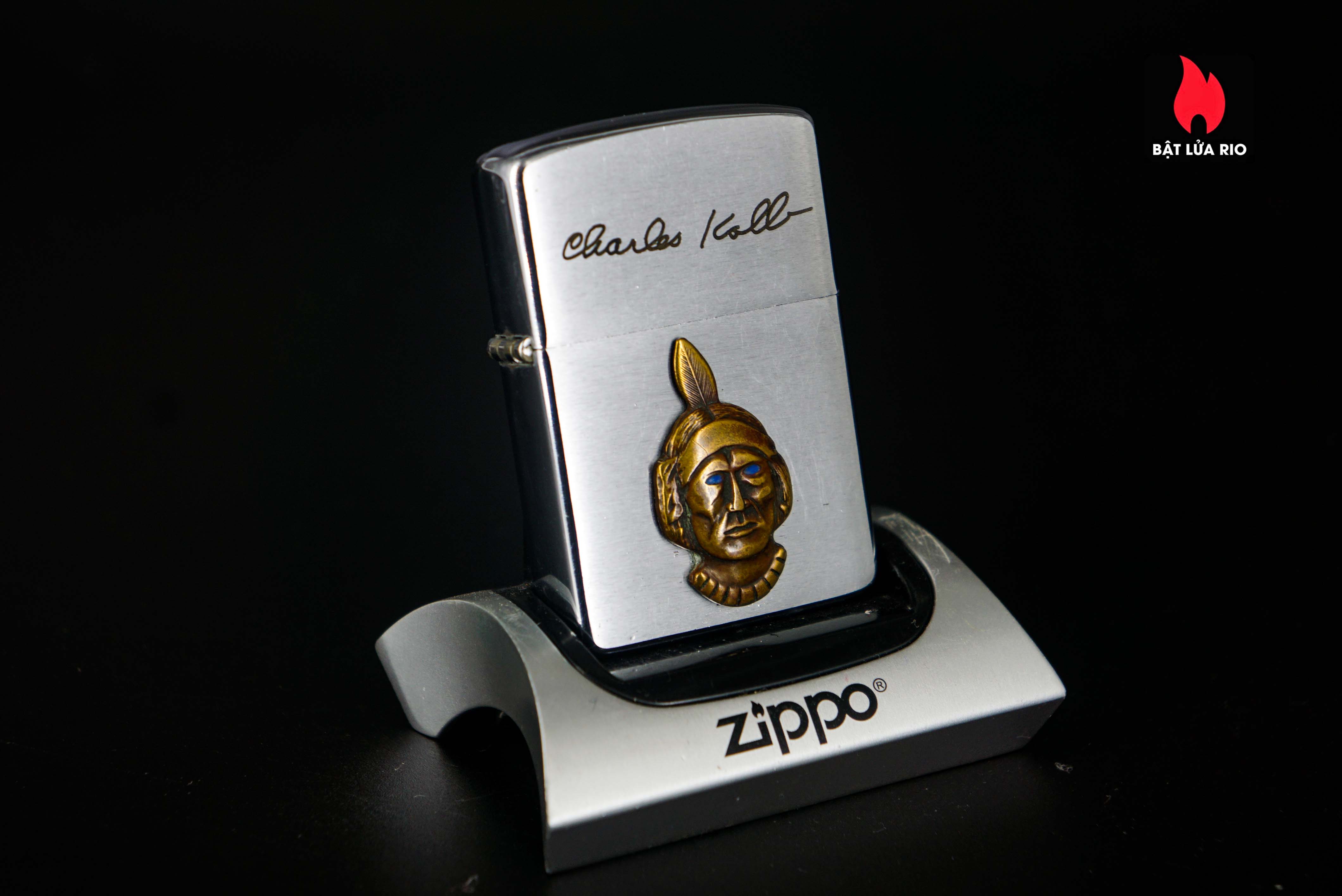 Zippo Xưa 1958 – Navajo - Chales Koll