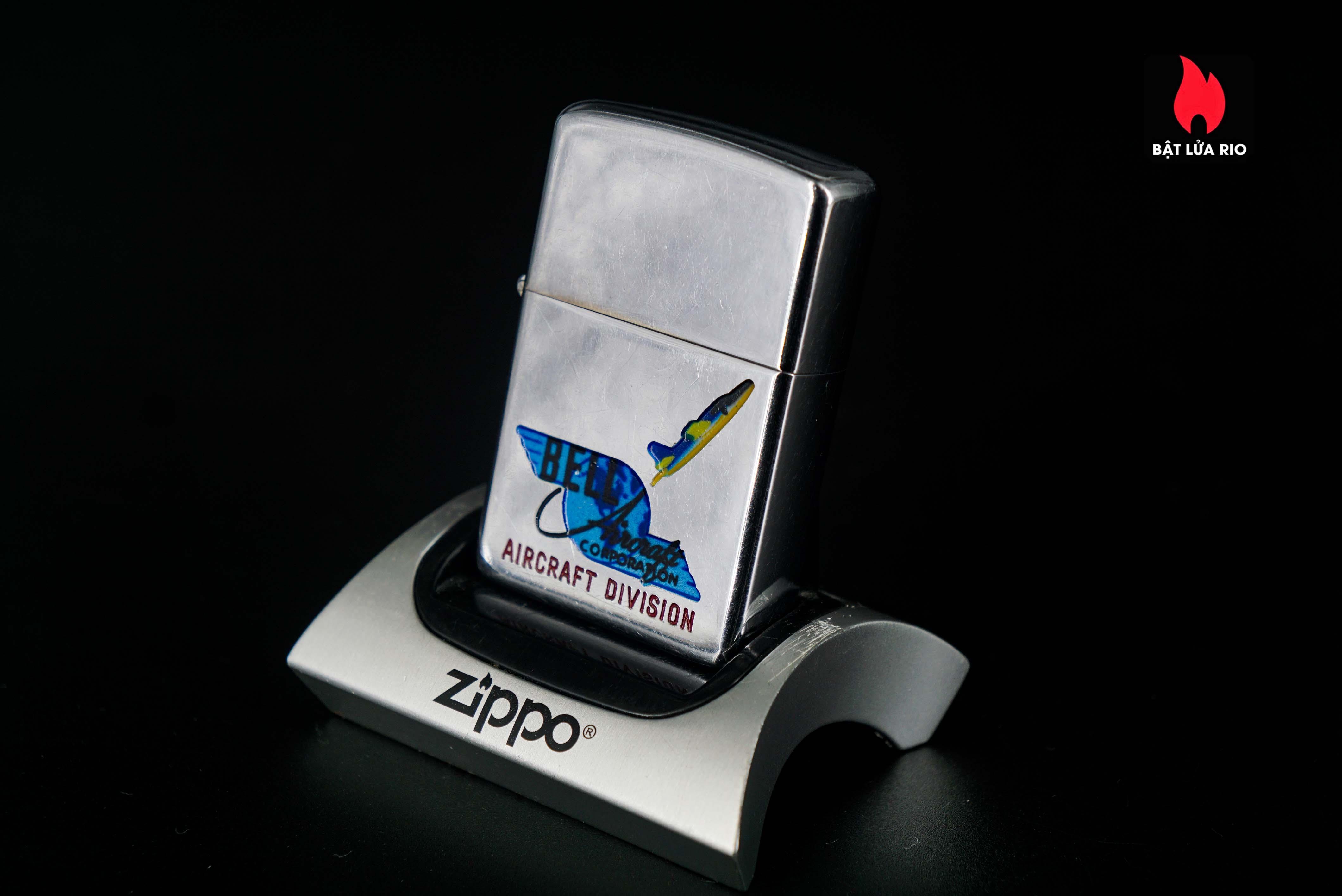 Zippo Xưa 1958 – Town & Country – Bell Aircraft Division 1