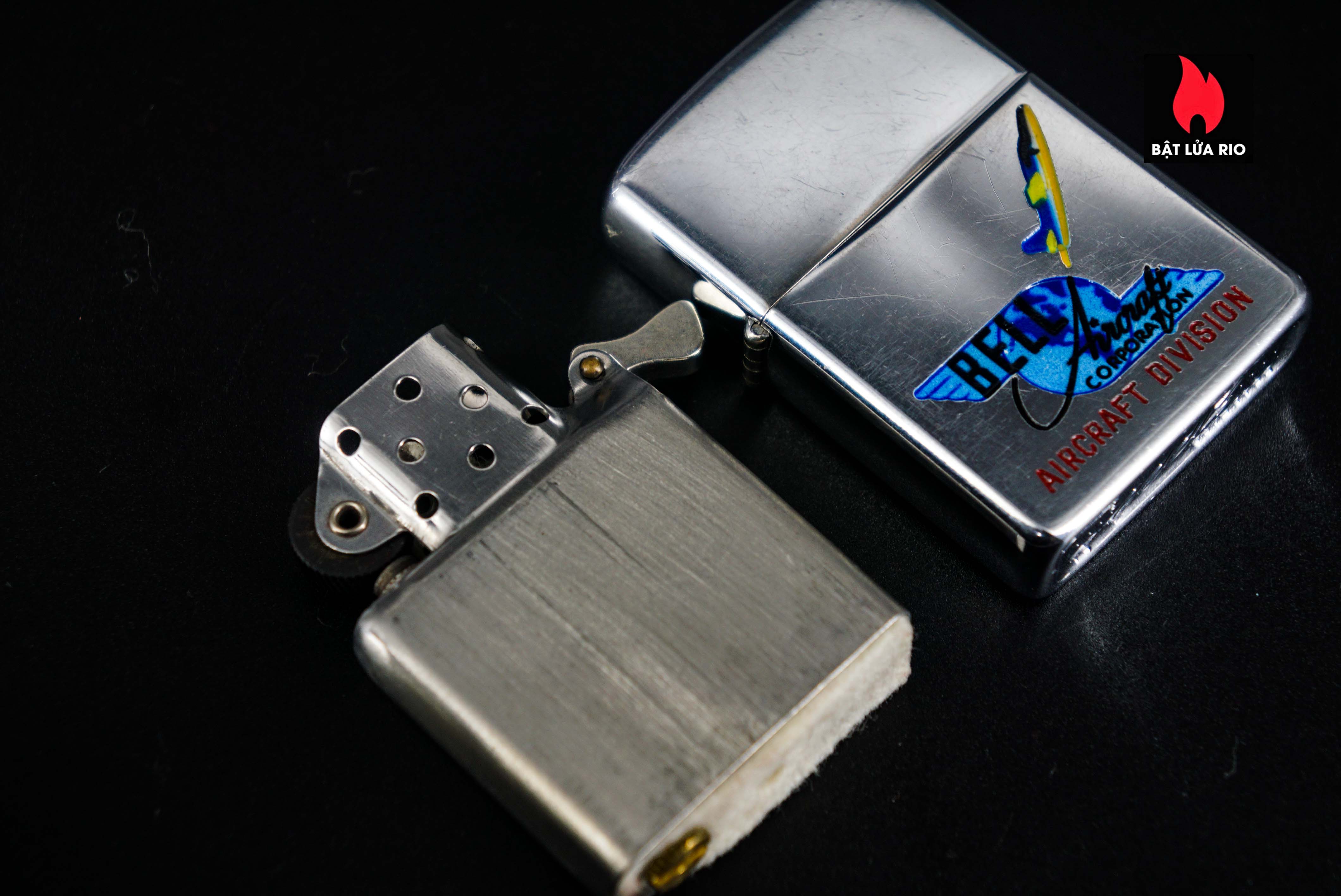 Zippo Xưa 1958 – Town & Country – Bell Aircraft Division 13