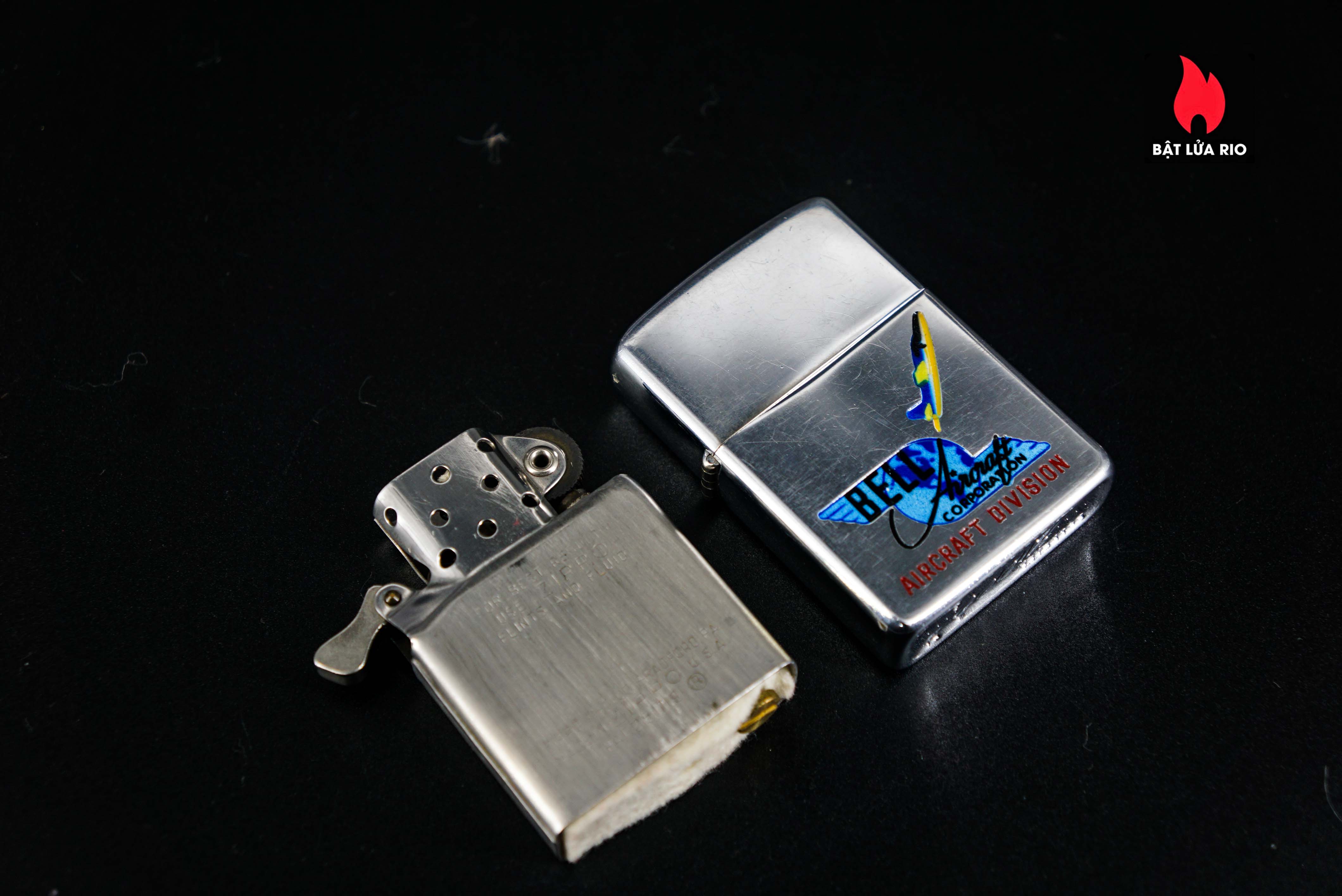 Zippo Xưa 1958 – Town & Country – Bell Aircraft Division 15