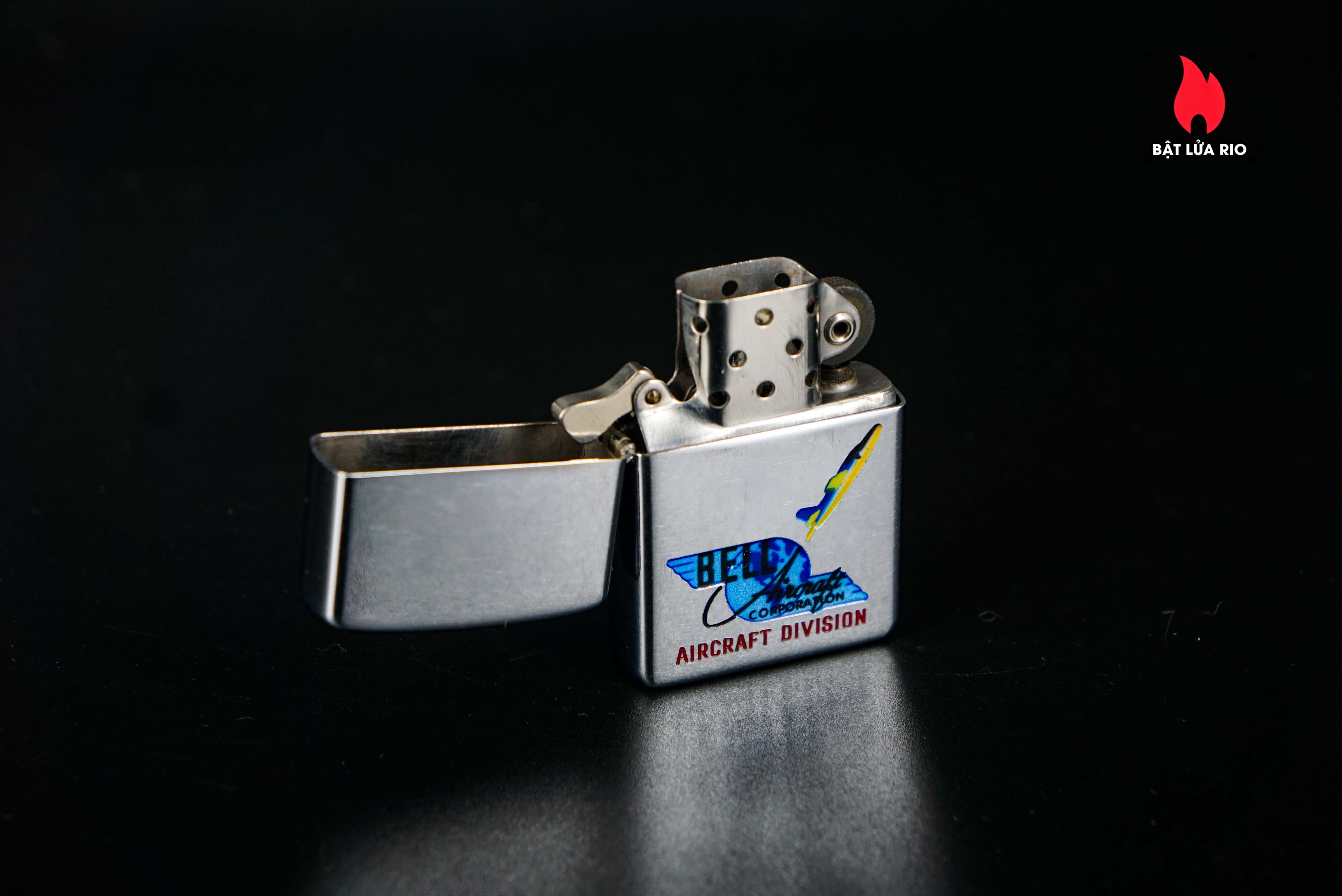 Zippo Xưa 1958 – Town & Country – Bell Aircraft Division 5