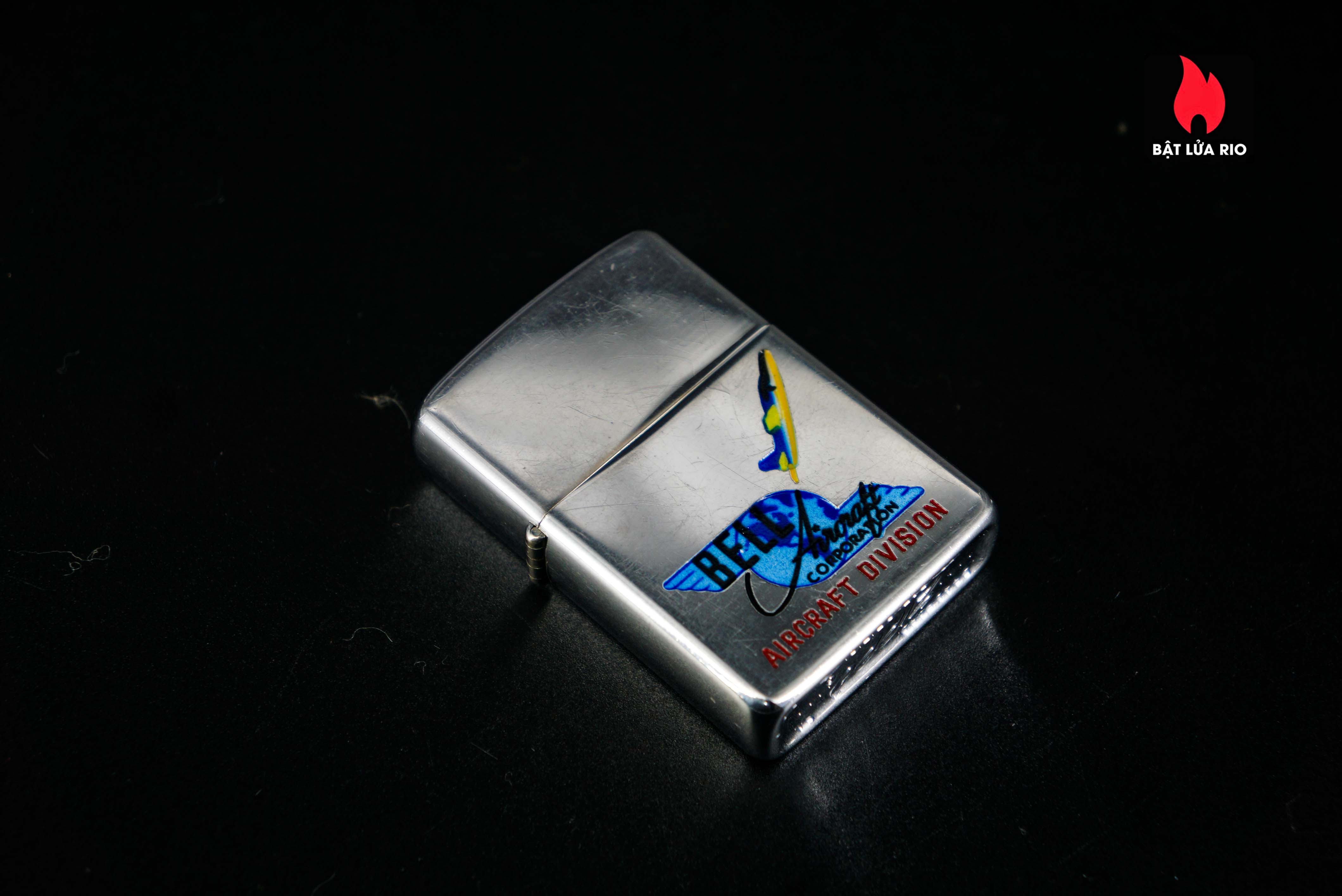 Zippo Xưa 1958 – Town & Country – Bell Aircraft Division 8