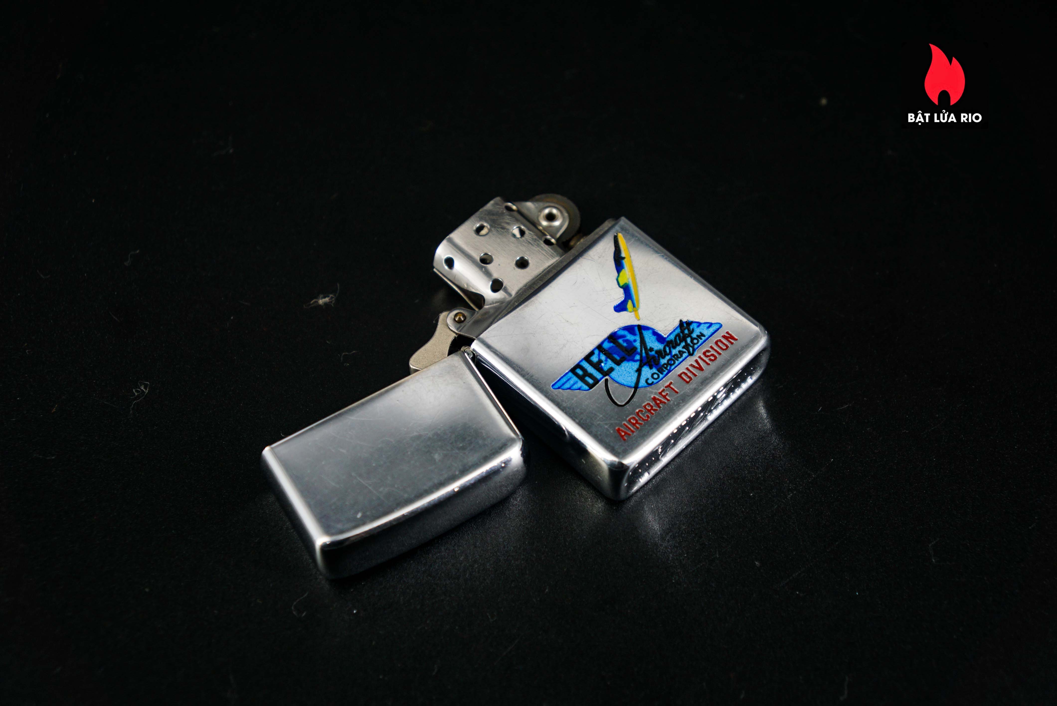 Zippo Xưa 1958 – Town & Country – Bell Aircraft Division 9