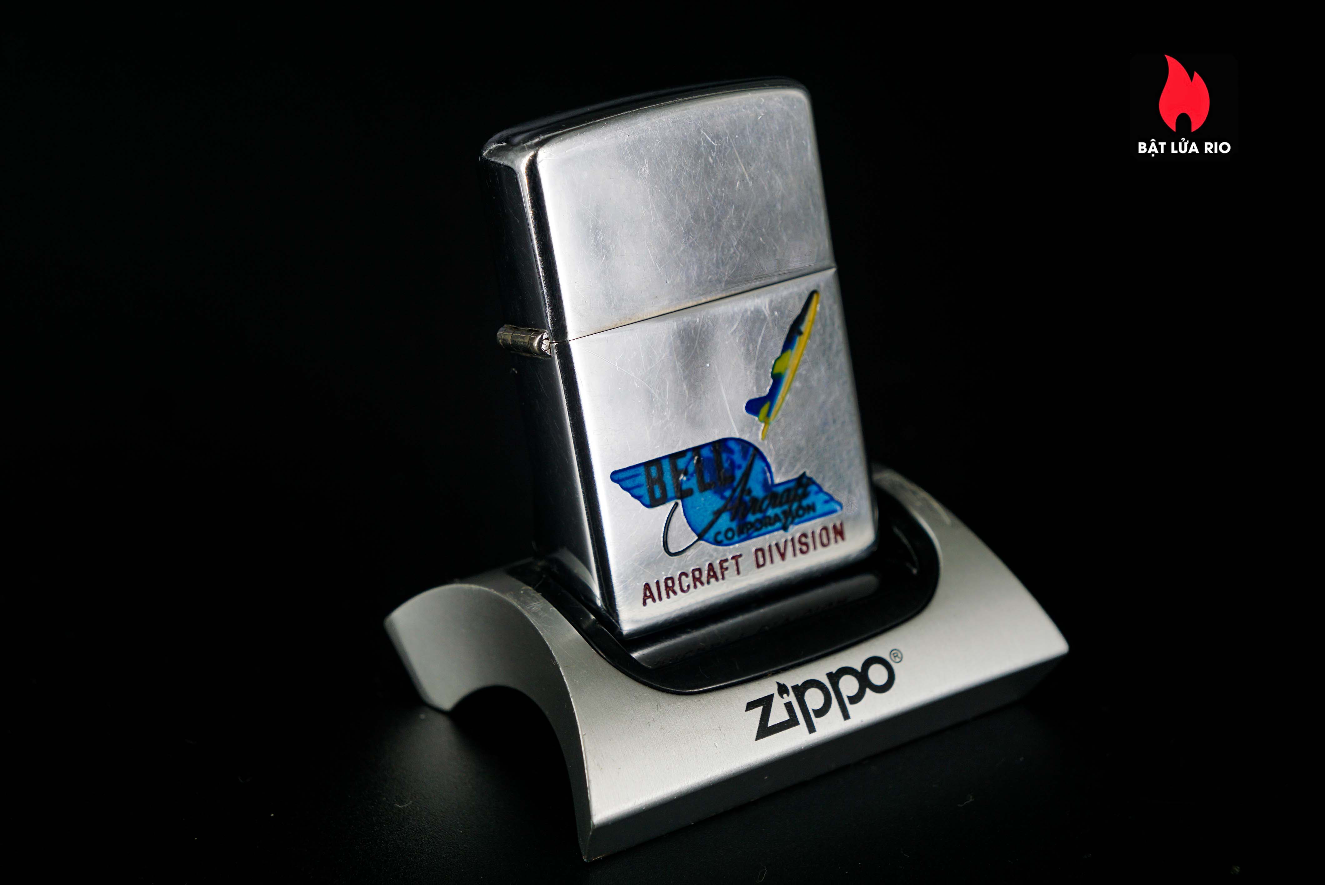 Zippo Xưa 1958 – Town & Country – Bell Aircraft Division