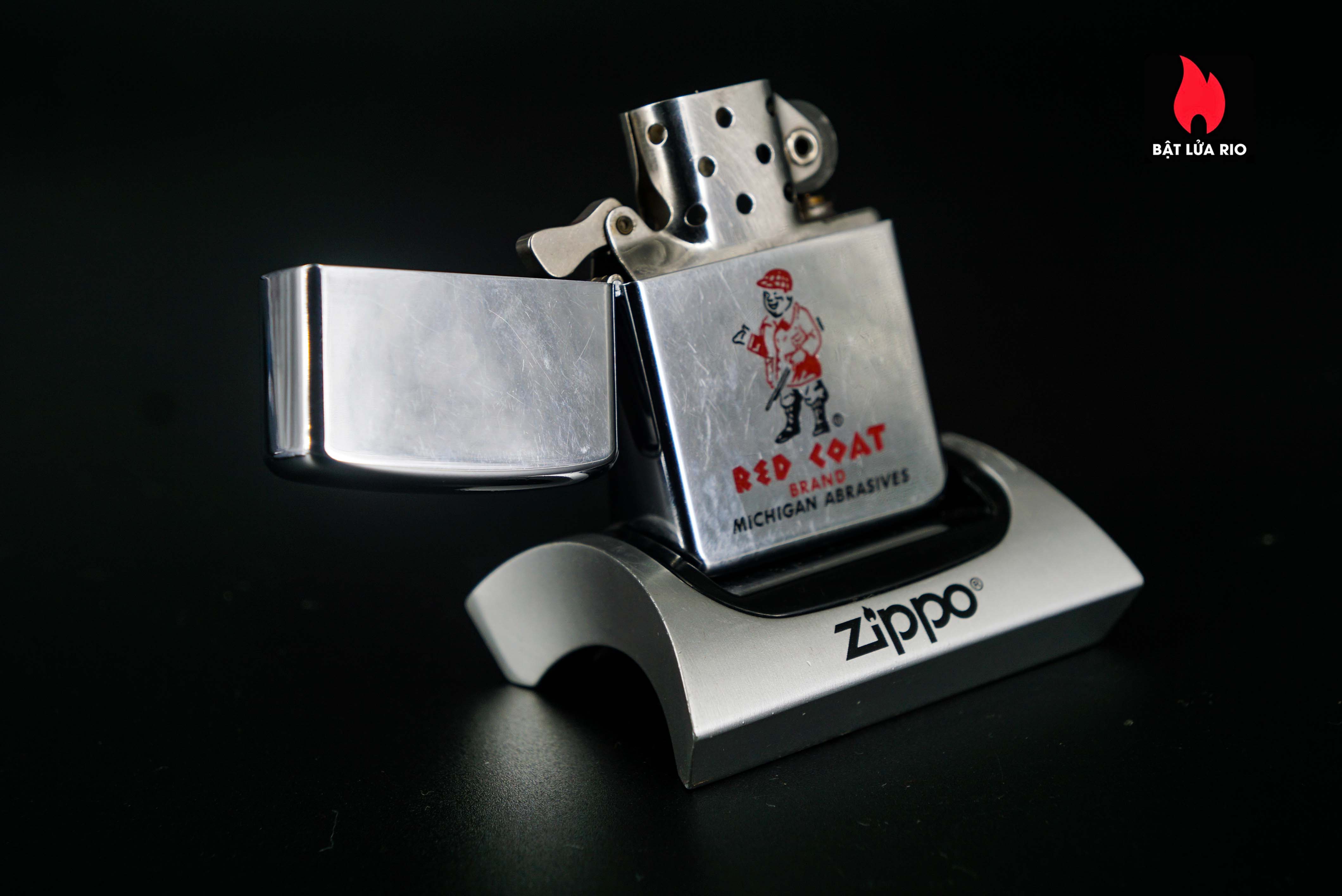 Zippo Xưa 1959 – Red Coat 42 Zippo Xưa 1959 – Red Coat 3