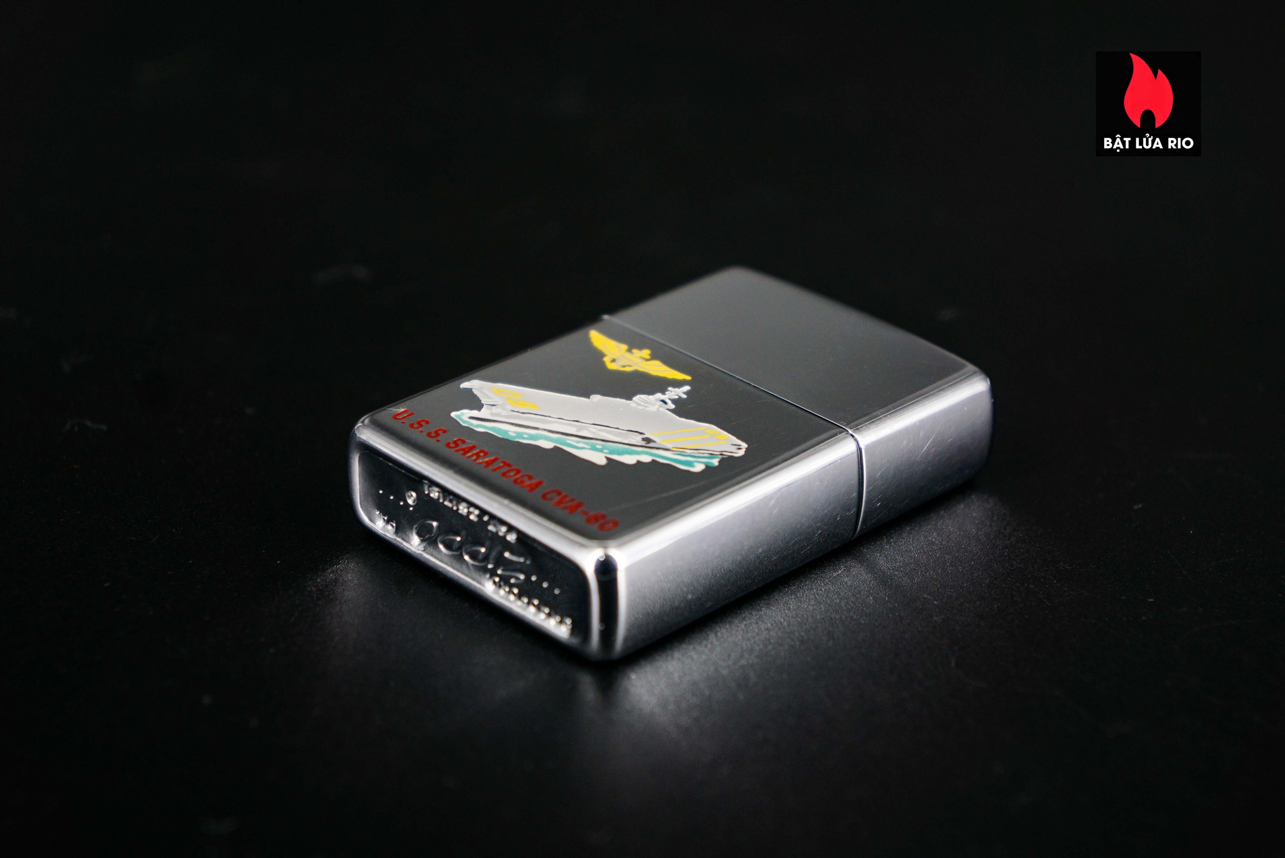 Zippo Xưa 1959 – Town & Country – USS Saratoga CVA-60 20