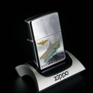 Zippo Xưa 1959 – Town & Country – USS Saratoga CVA-60