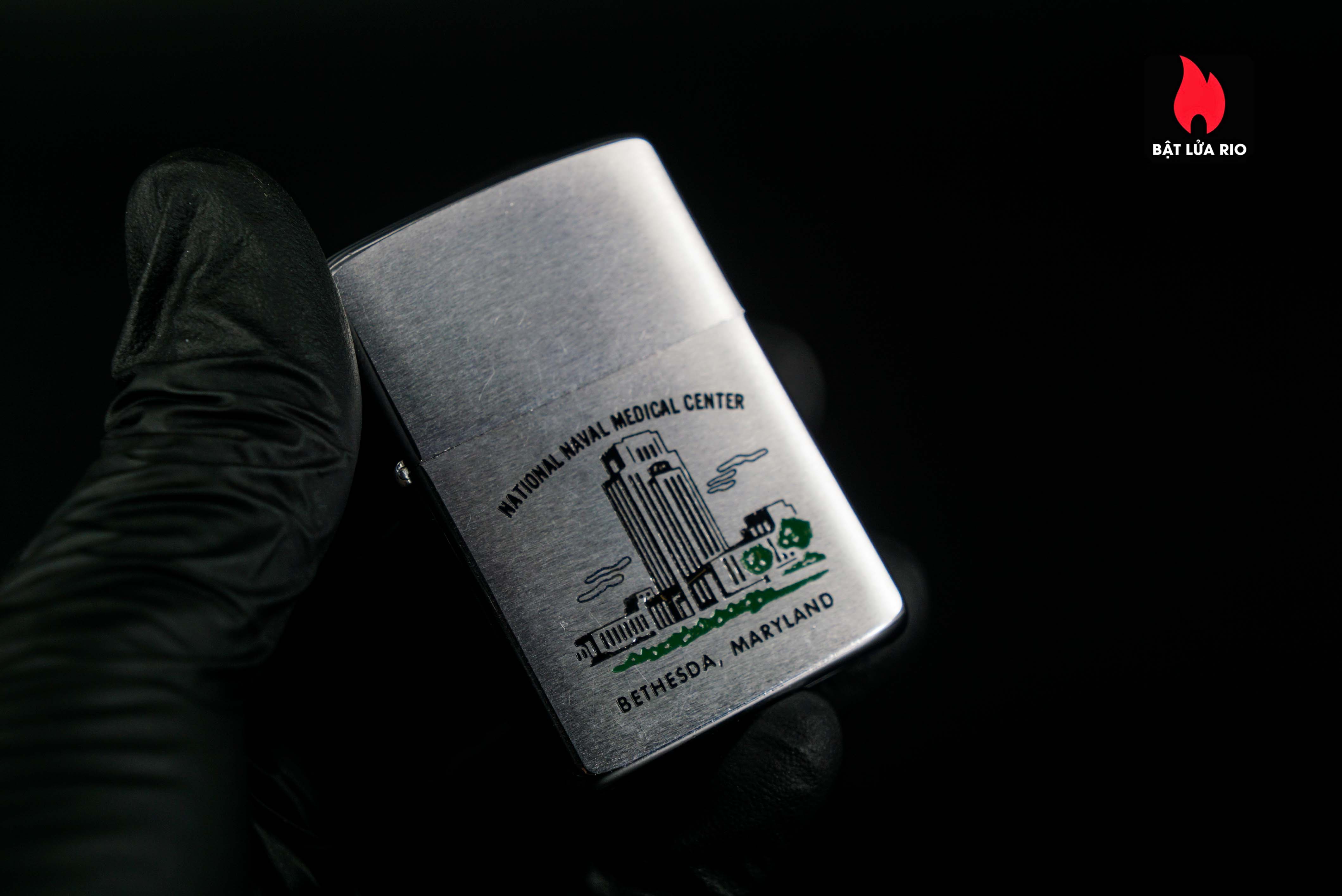 Zippo Xưa 1962 – National Naval Medical Center 11