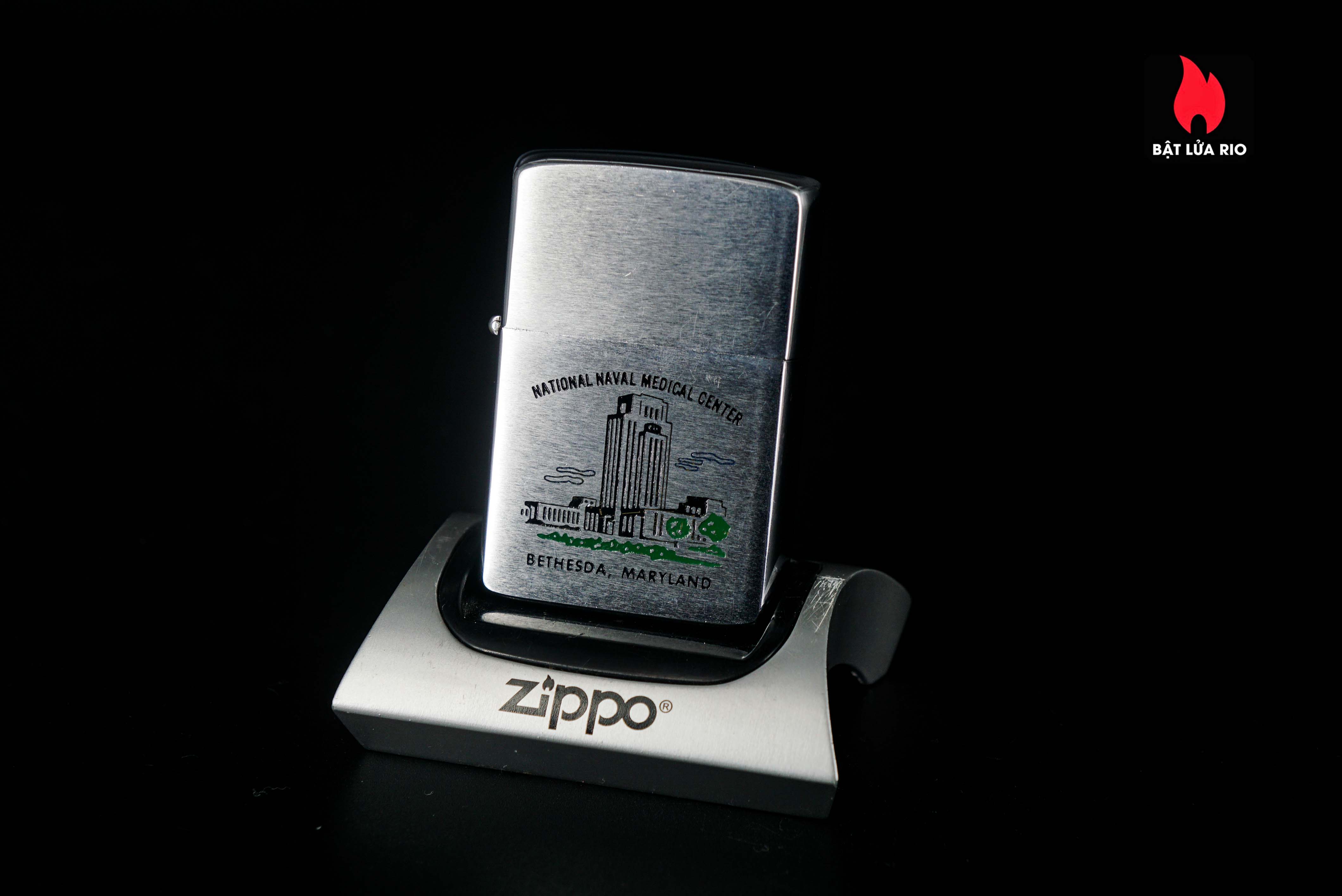 Zippo Xưa 1962 – National Naval Medical Center 6