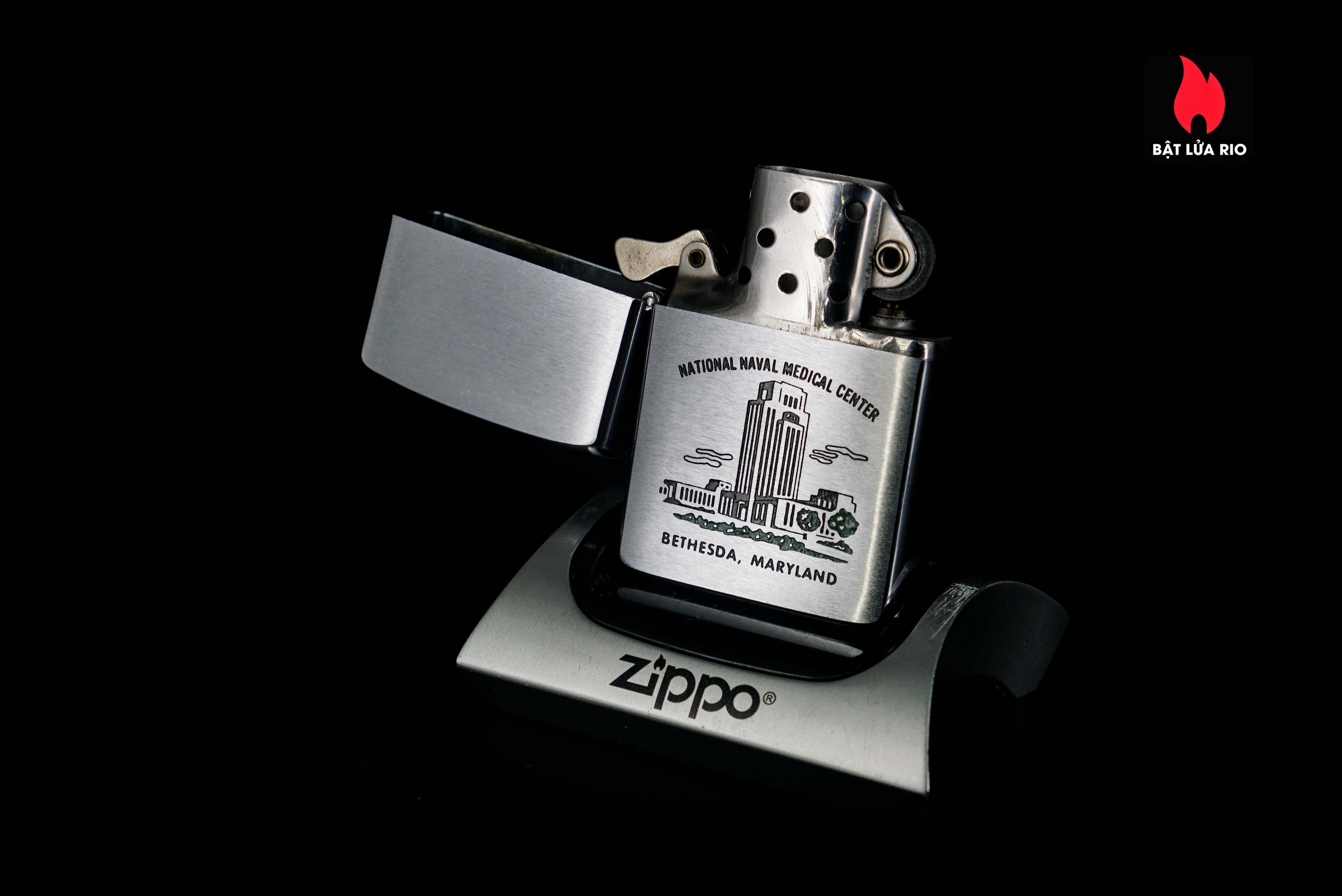Zippo Xưa 1962 – National Naval Medical Center 7