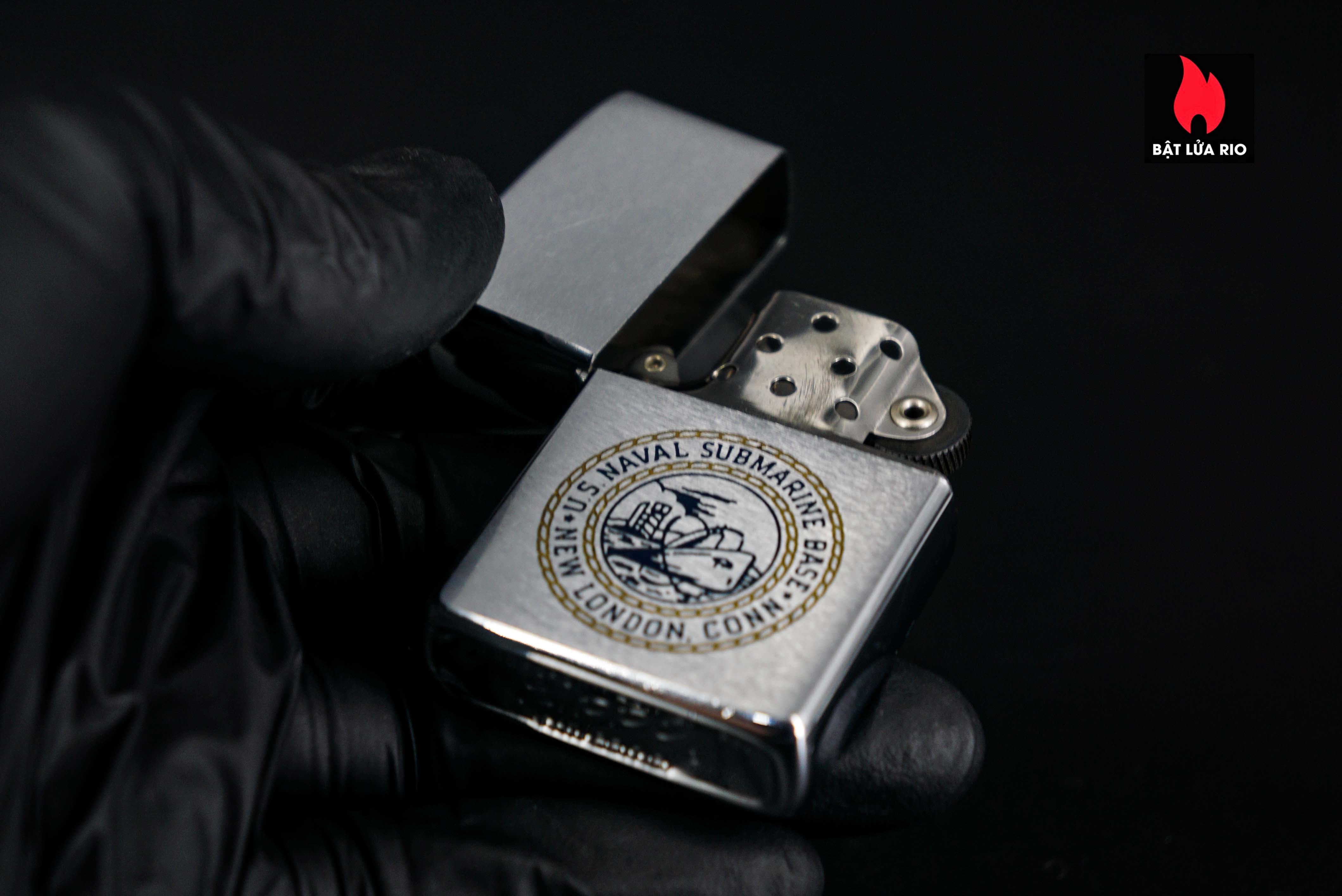 Zippo Xưa 1963 – Naval Submarine Base – New London 50 Zippo Xưa 1963 – Naval Submarine Base – New London 10