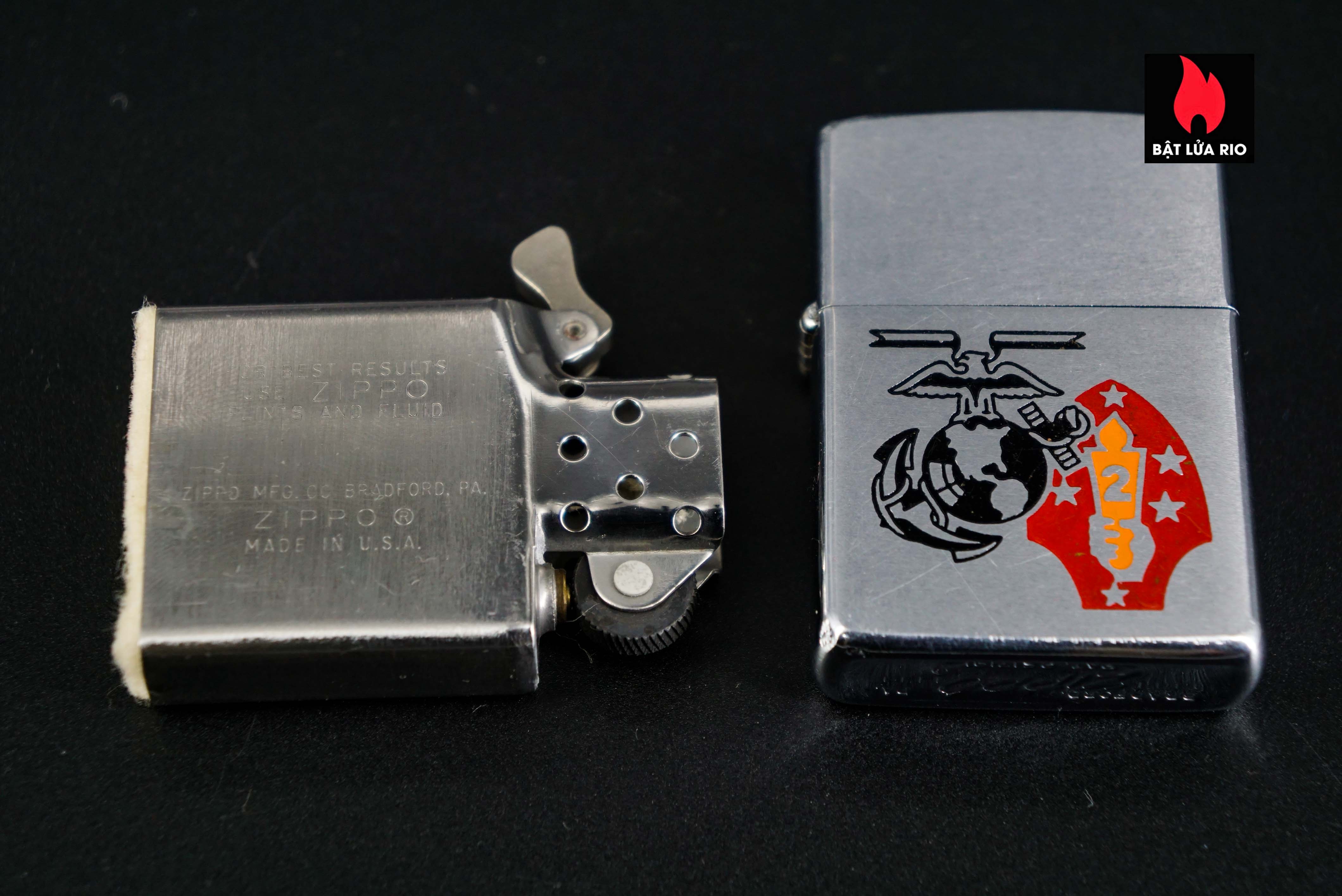 Zippo Xưa 1966 – 2nd Marine Division 8