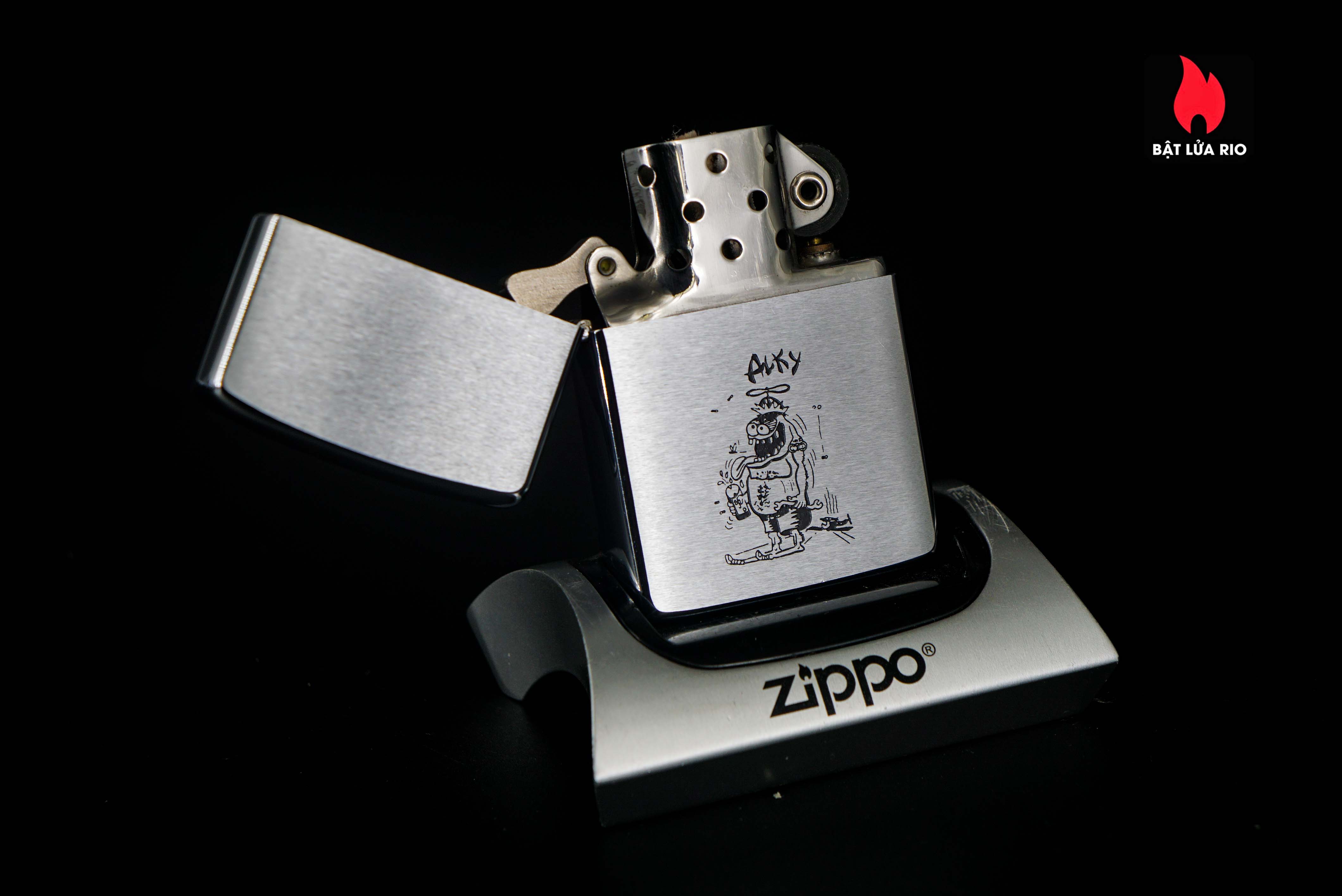 Zippo Xưa 1966 – Alky 33 Zippo Xưa 1966 – Alky 1