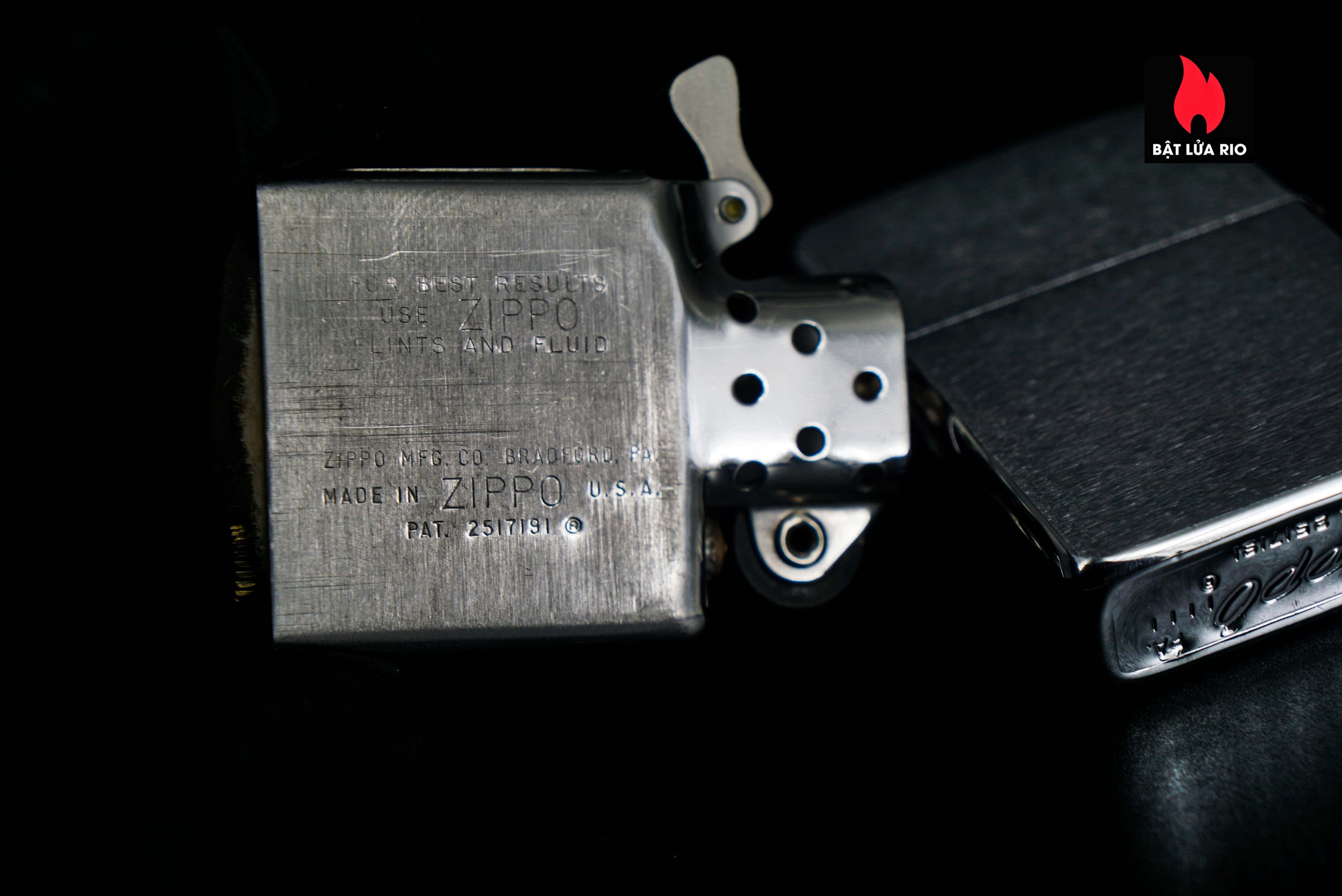 Zippo Xưa 1966 – Alky 43 Zippo Xưa 1966 – Alky 11